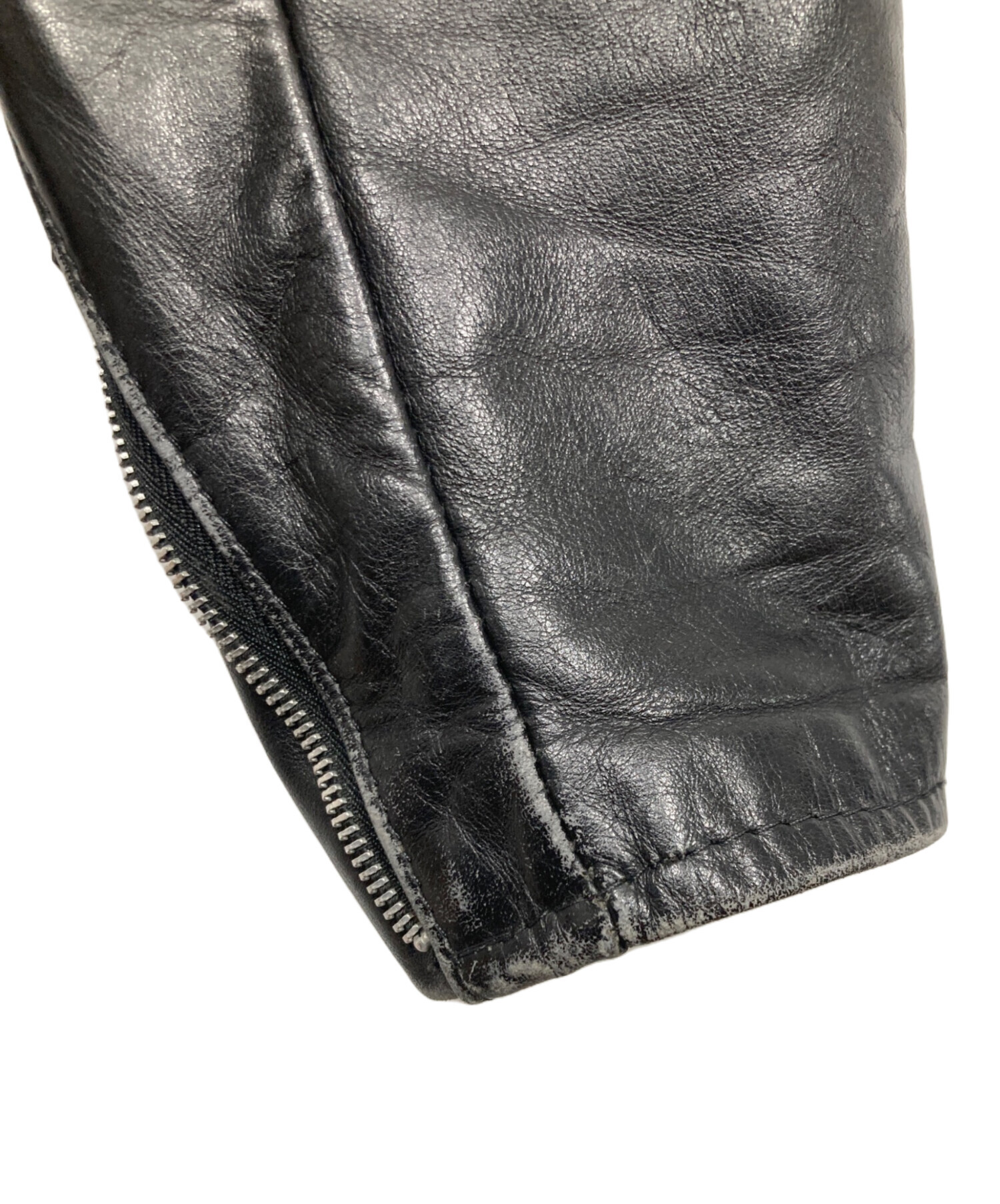 中古・古着通販】Schott (ショット) ライナー付きシングルライダース