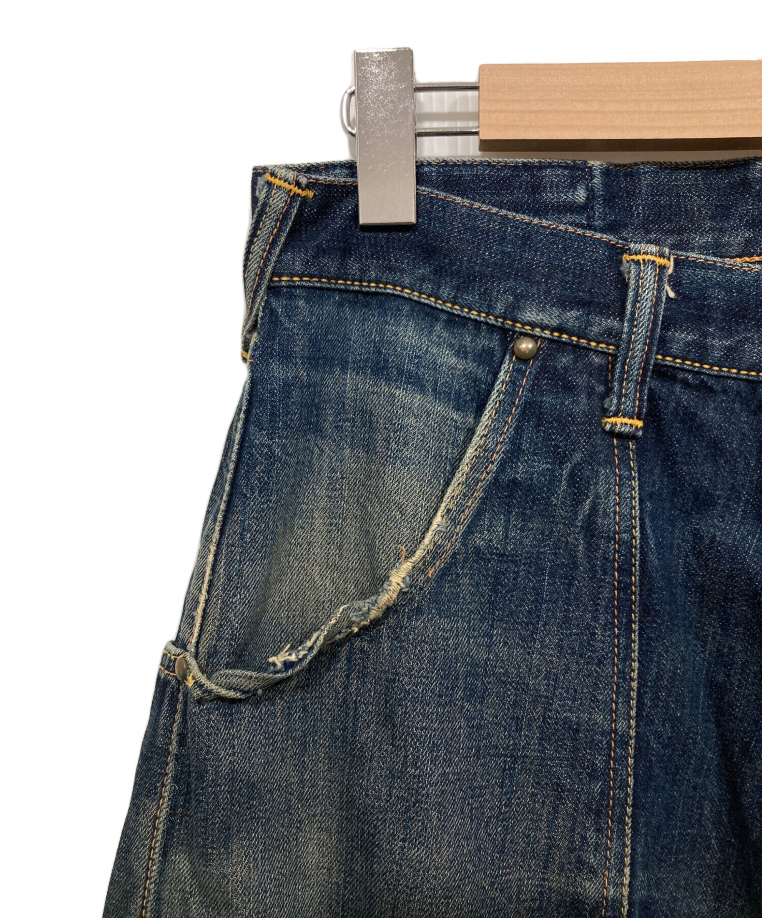 中古・古着通販】EVISU GENES OSAKA (エヴィスジーンズ) デニムパンツ