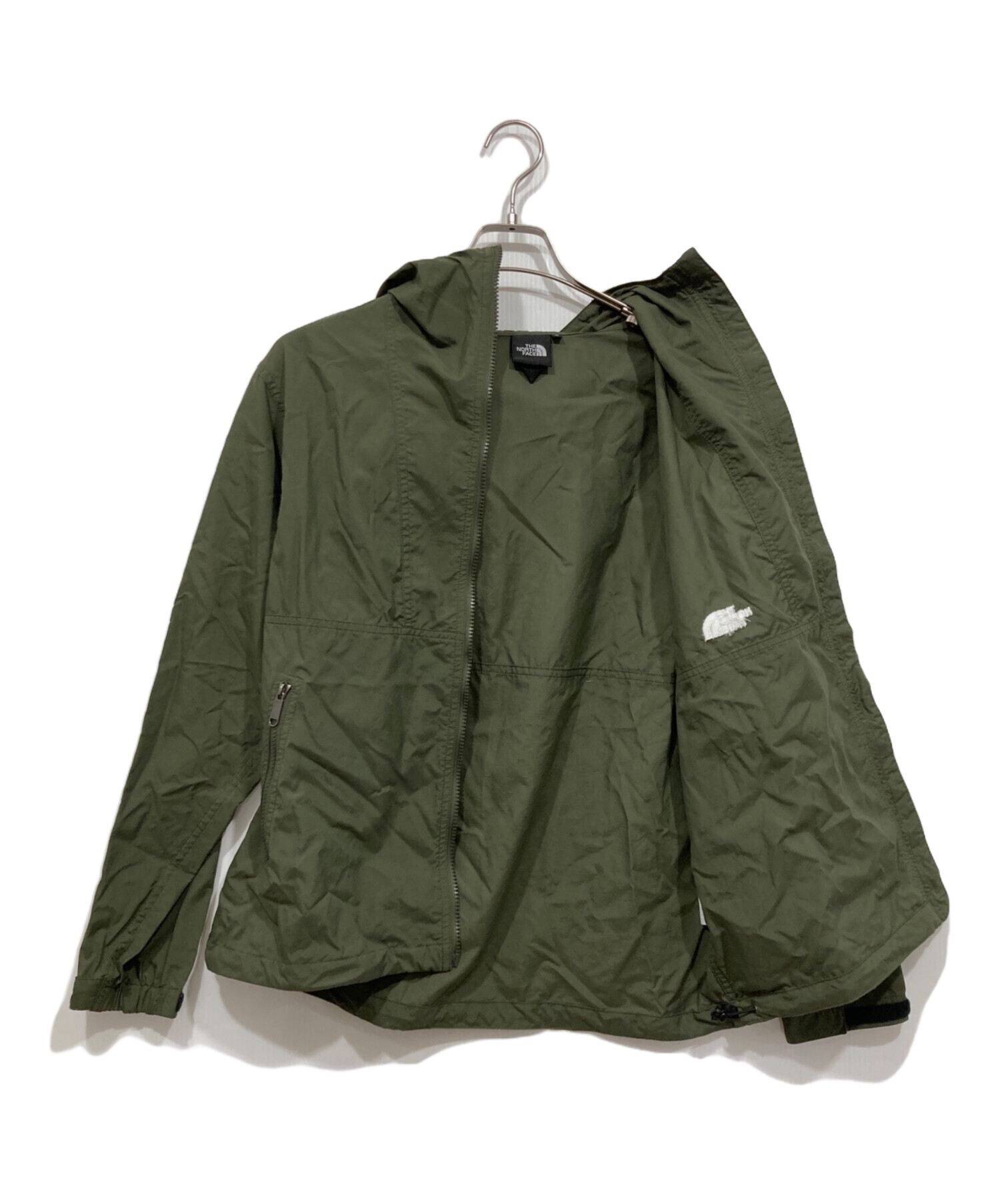 未使用に近い極美品‼️ノースフェイスコンパクトジャケットオリーブSサイズ 中古・古着通販】THE NORTH FACE (ザ ノース フェイス) COMPACT JACKET