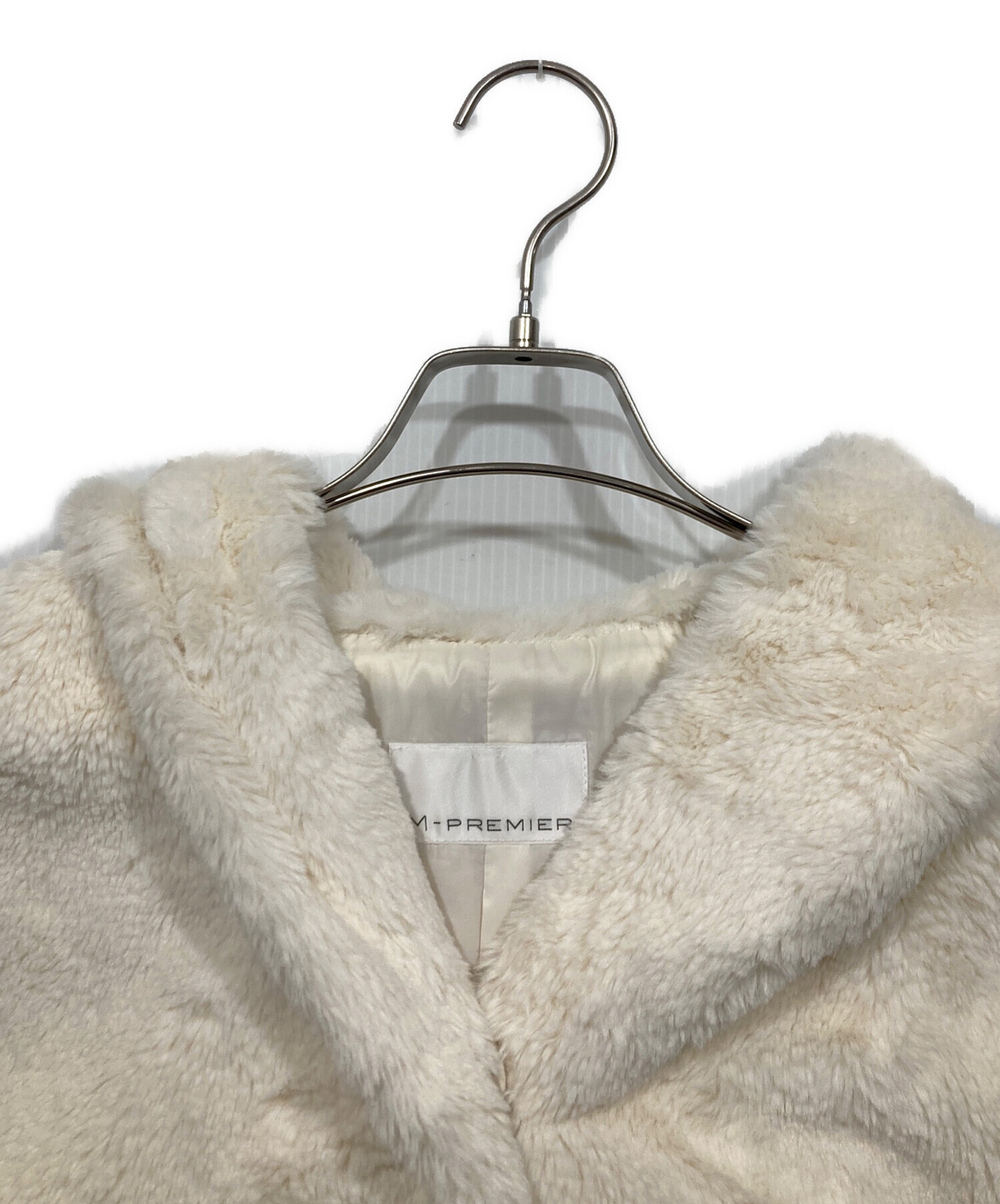 中古・古着通販】M-premier (エムプルミエ) フェイクファーロング