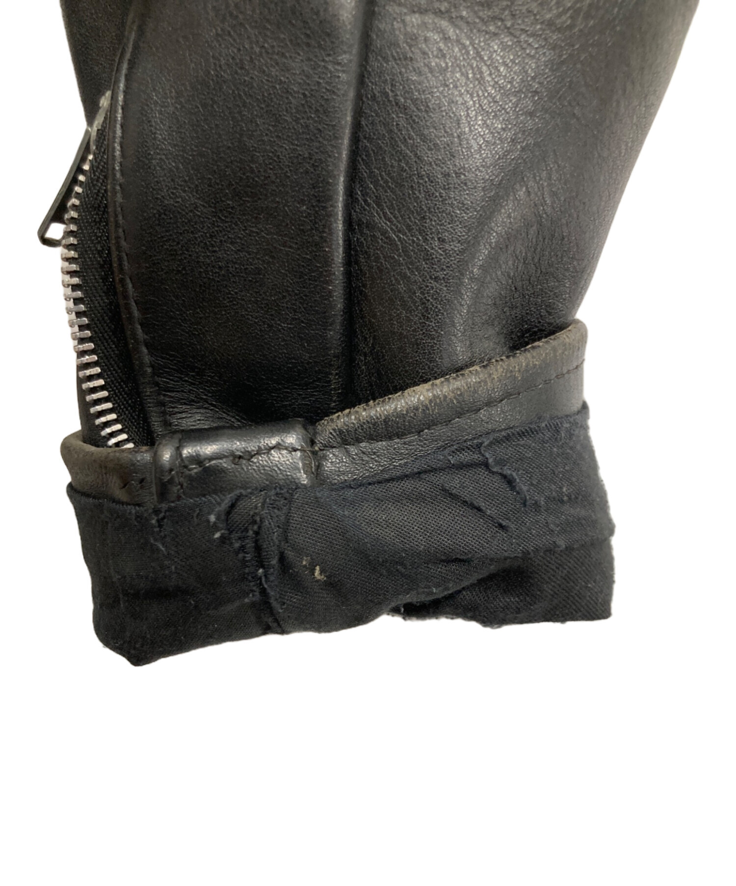 中古・古着通販】Schott (ショット) レザーダブルライダースジャケット