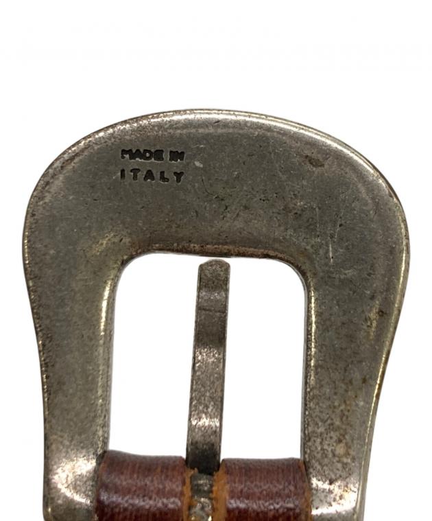 中古・古着通販】puntovita (プントヴィータ) コンチョベルト ブラウン