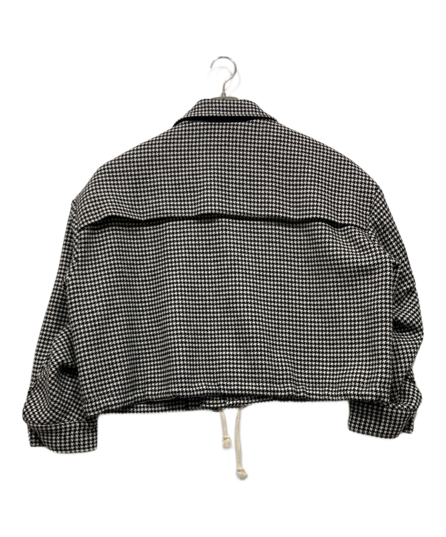 中古・古着通販】moussy (マウジー) HOUNDSTOOTH ジャケット ブラック