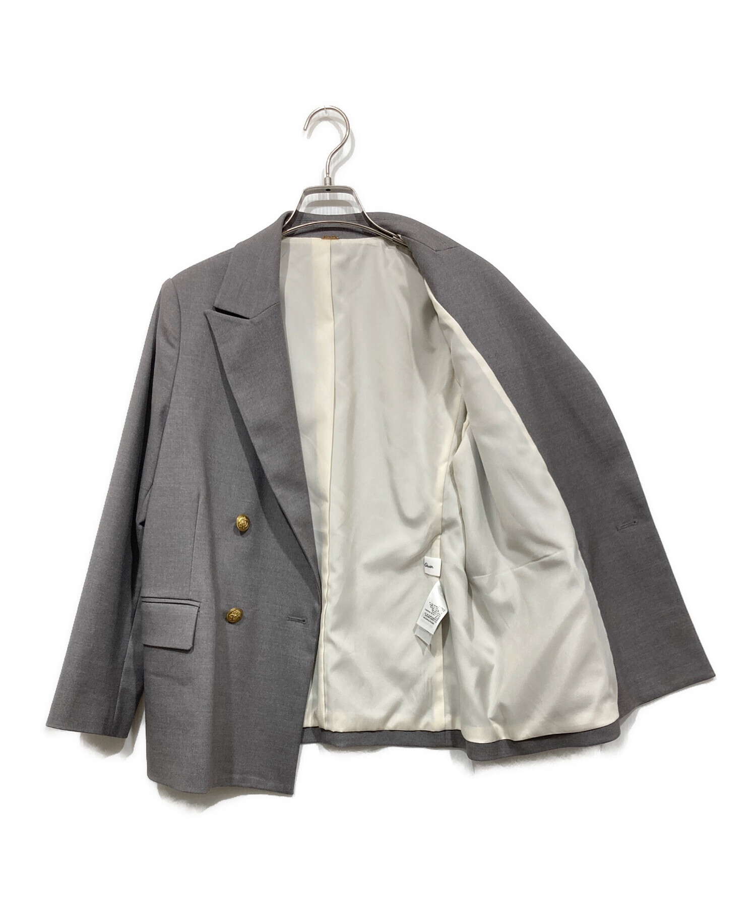 中古・古着通販】Mila Owen (ミラオーウェン) 金釦ダブルブレザー