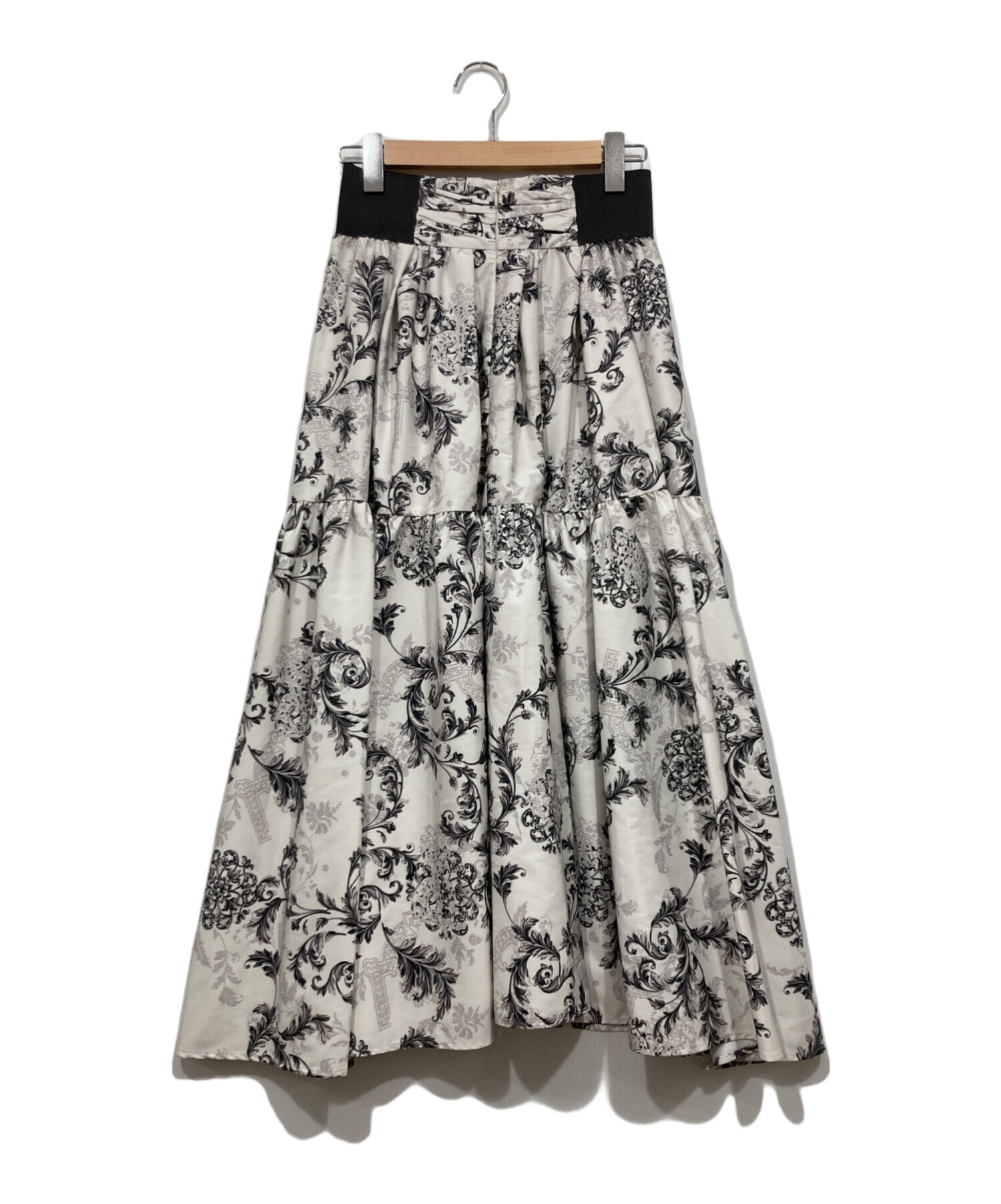 中古・古着通販】Snidel (スナイデル) ボリュームタフタプリント  