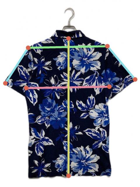 中古・古着通販】POLO GOLF (ポロ ゴルフ) 花柄プリントポロシャツ