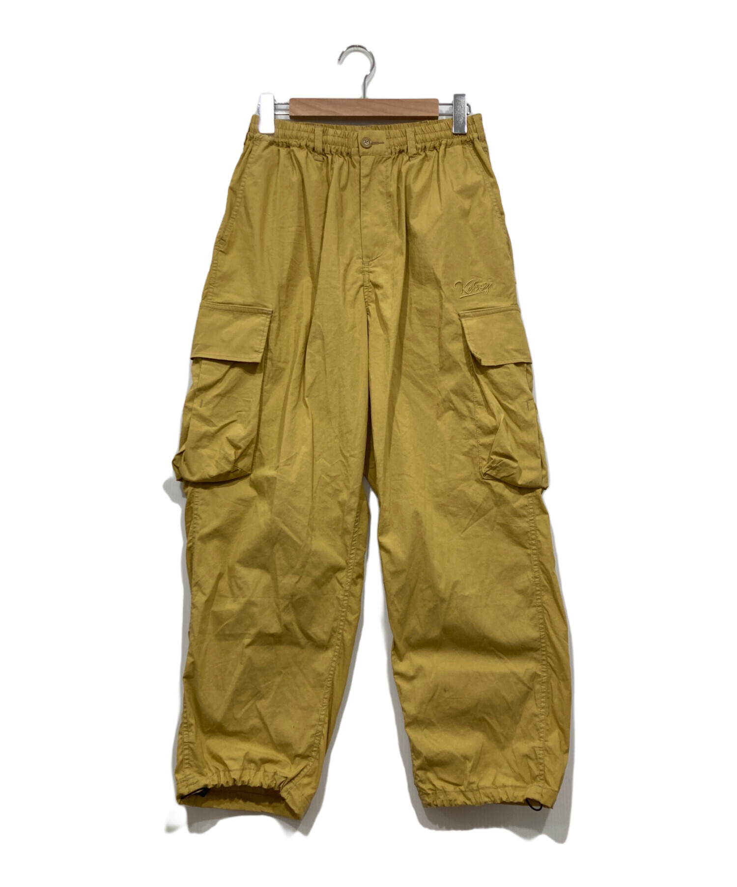 中古・古着通販】KEBOZ (ケボズ) カーゴパンツ イエロー サイズ 中古・古着通販】KEBOZ (ケボズ) カーゴパンツ イエロー サイズ