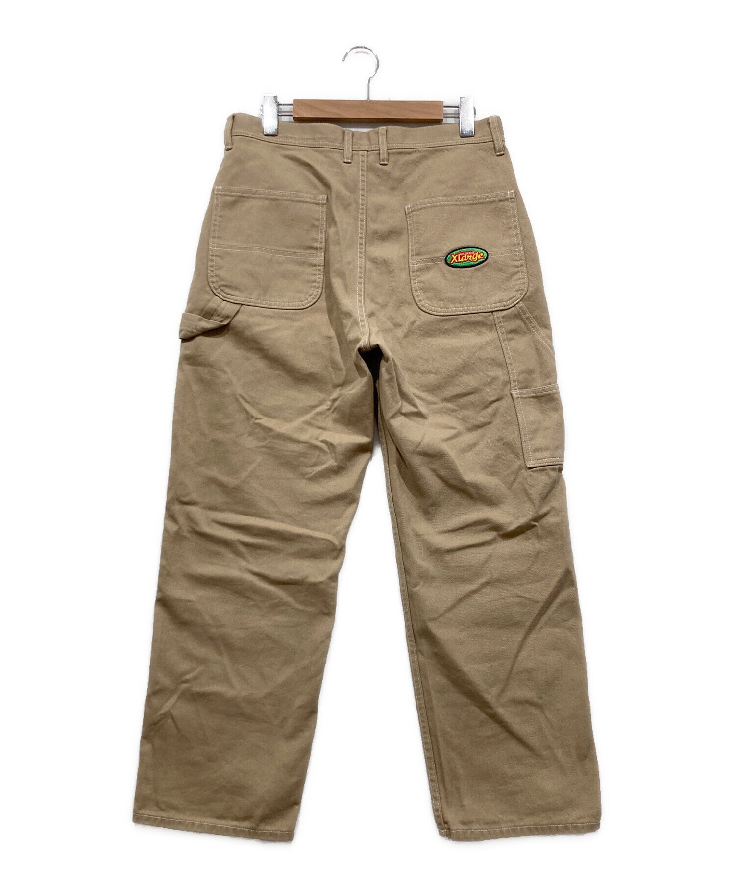 中古・古着通販】X-LARGE (エクストララージ) ワークパンツ ベージュ 