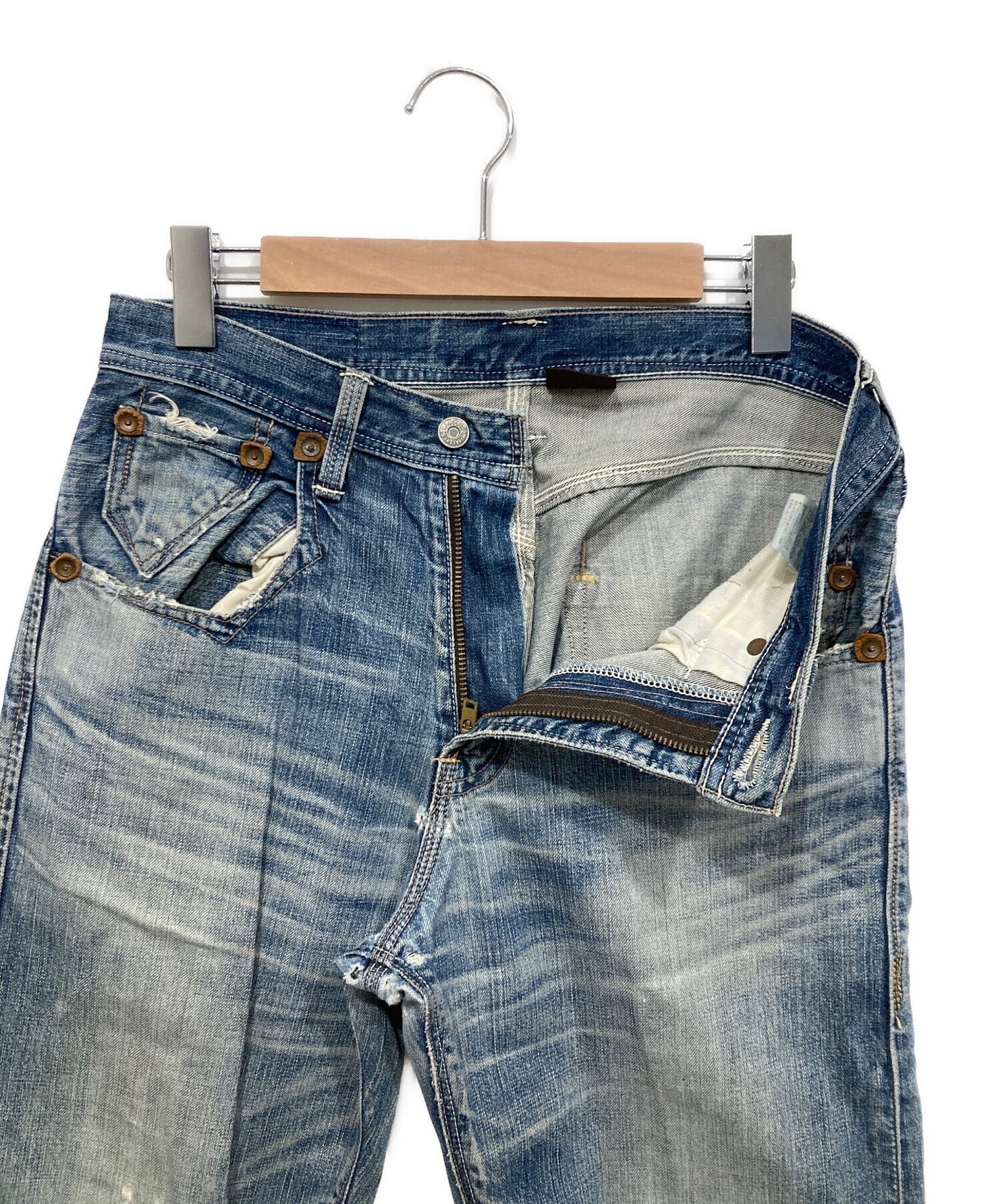 中古・古着通販】LEVI'S (リーバイス) 503デニムパンツ ブルー サイズ