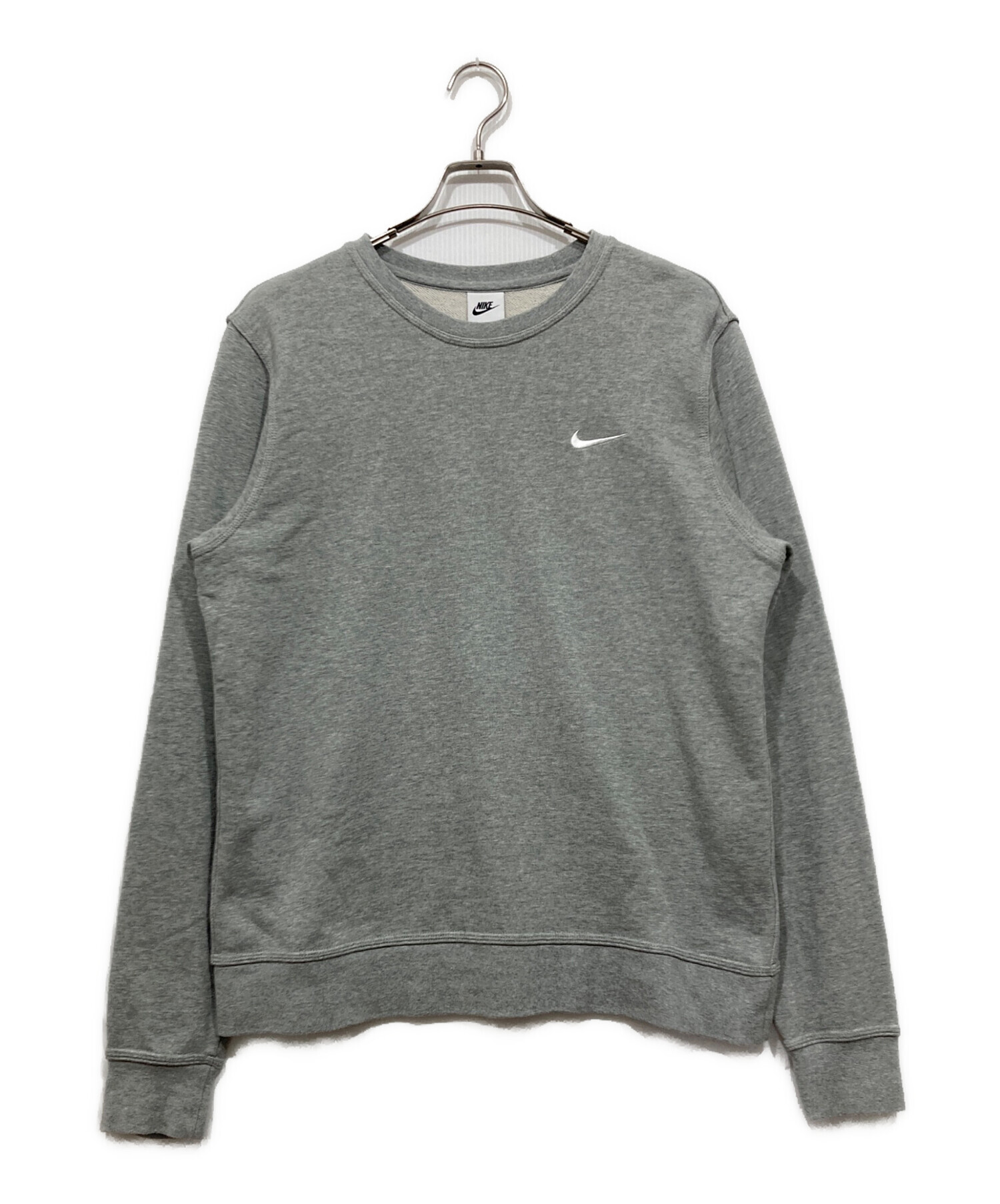 中古・古着通販】NIKE (ナイキ) クルーネックスウェット グレー サイズ 
