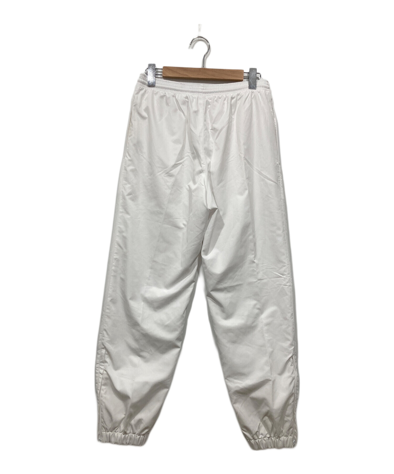 中古・古着通販】LACOSTE (ラコステ) ナイロンパンツ ホワイト サイズ