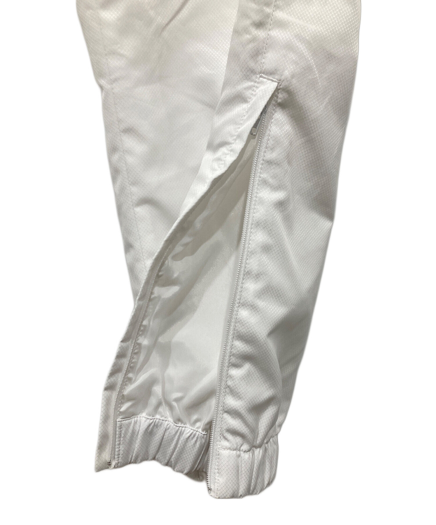 中古・古着通販】LACOSTE (ラコステ) ナイロンパンツ ホワイト サイズ