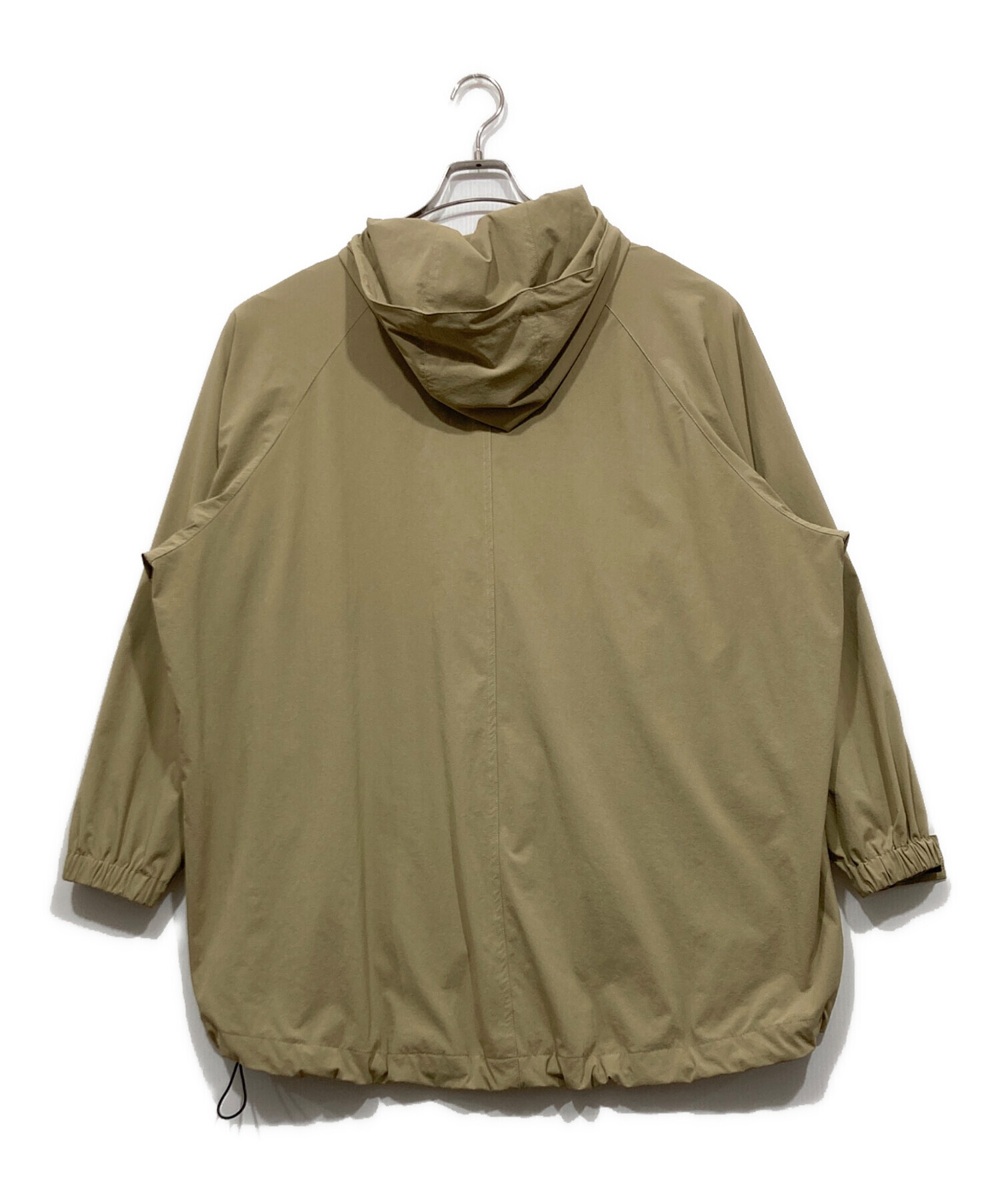 DRESSTERIOR ドレステリア パーカー M ベージュ 【古着】【中古】【送料無料】 中古・古着通販】DRESSTERIOR (ドレステリア) 【撥水】アノラック