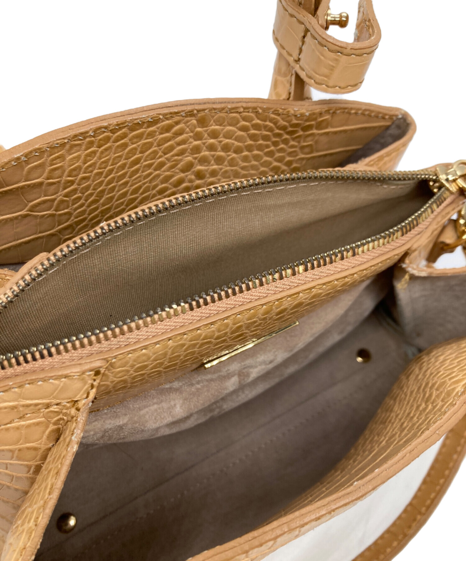 中古・古着通販】LACUCCI (イアクッチ) 2WAYショルダーバッグ ベージュ