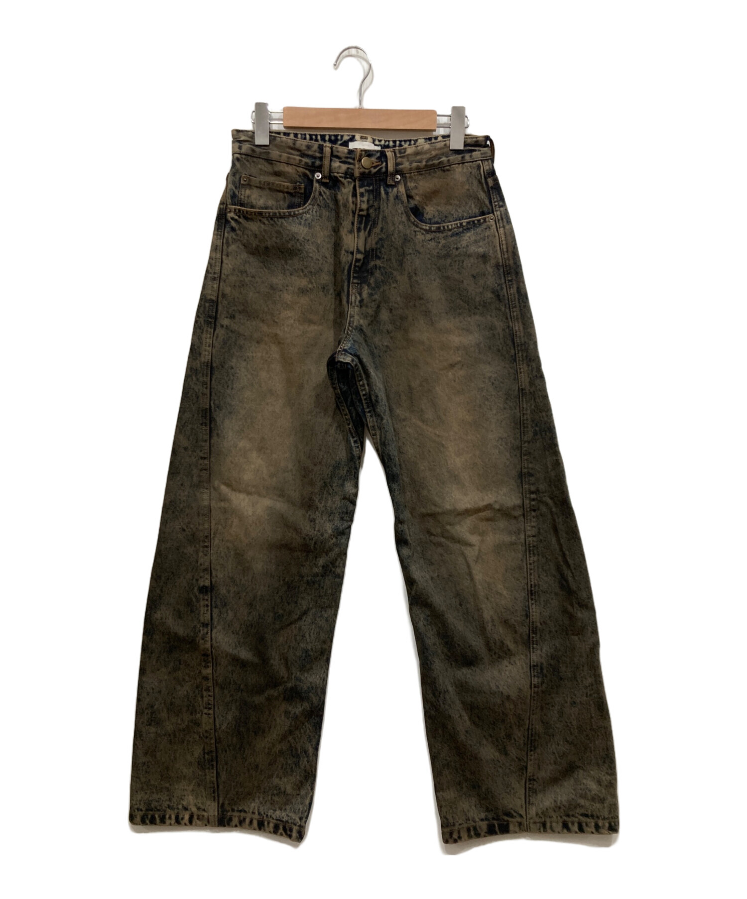 中古・古着通販】WYM LIDNM (ウィム バイ リドム) デニムパンツ ブルー 