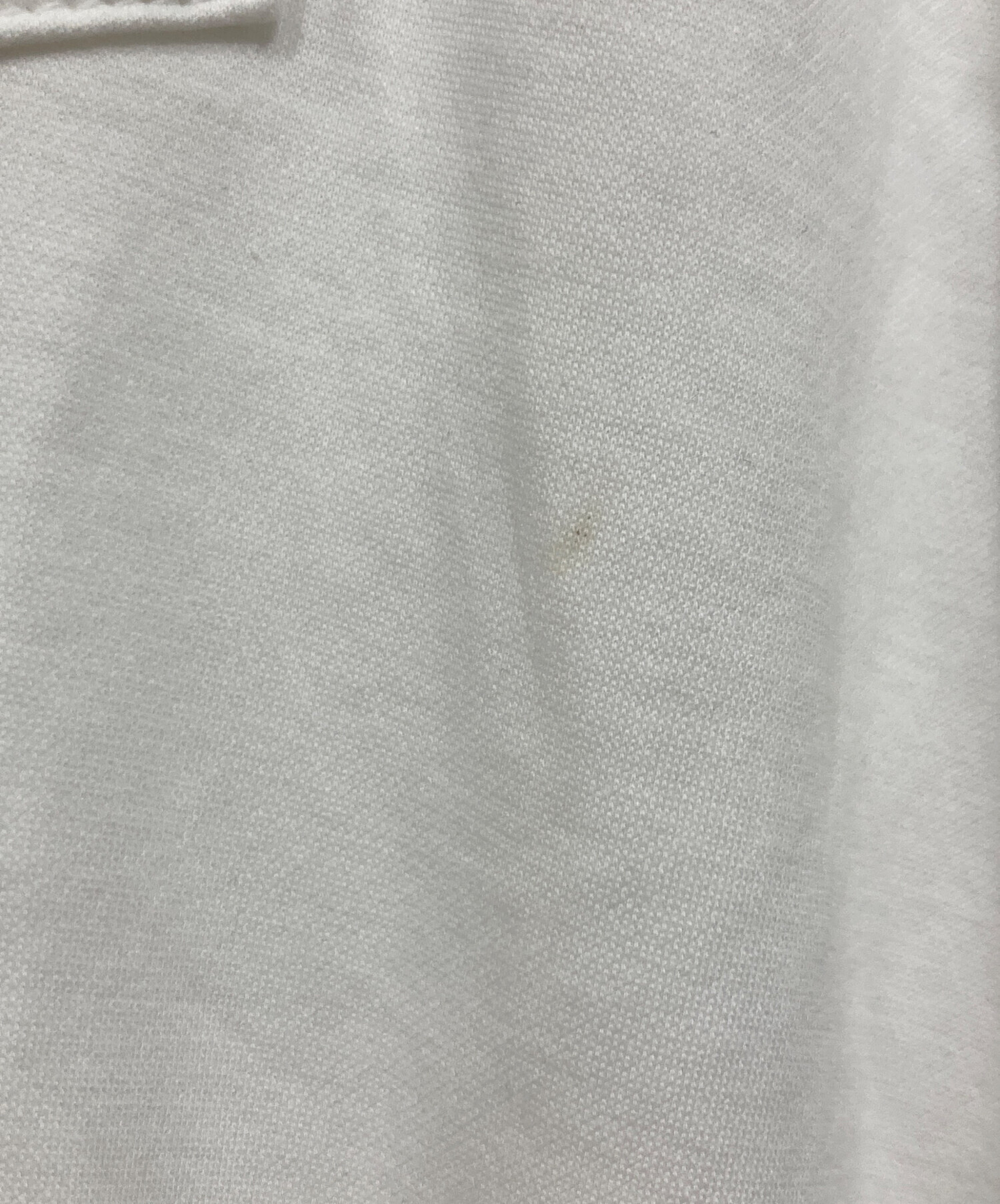 中古・古着通販】UJOH (ウジョー) サイドジップTシャツ ホワイト 