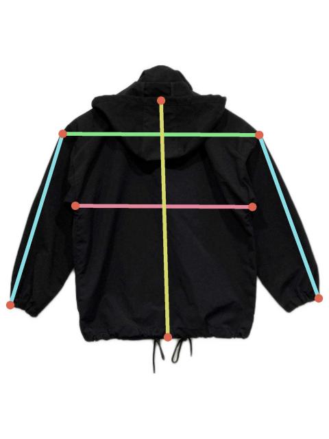 秋物　オーラリー　美中古　AURALEE HOODED BLOUSON 黒 中古・古着通販】AURALEE (オーラリー) SILK POLYESTER GROSGRAIN