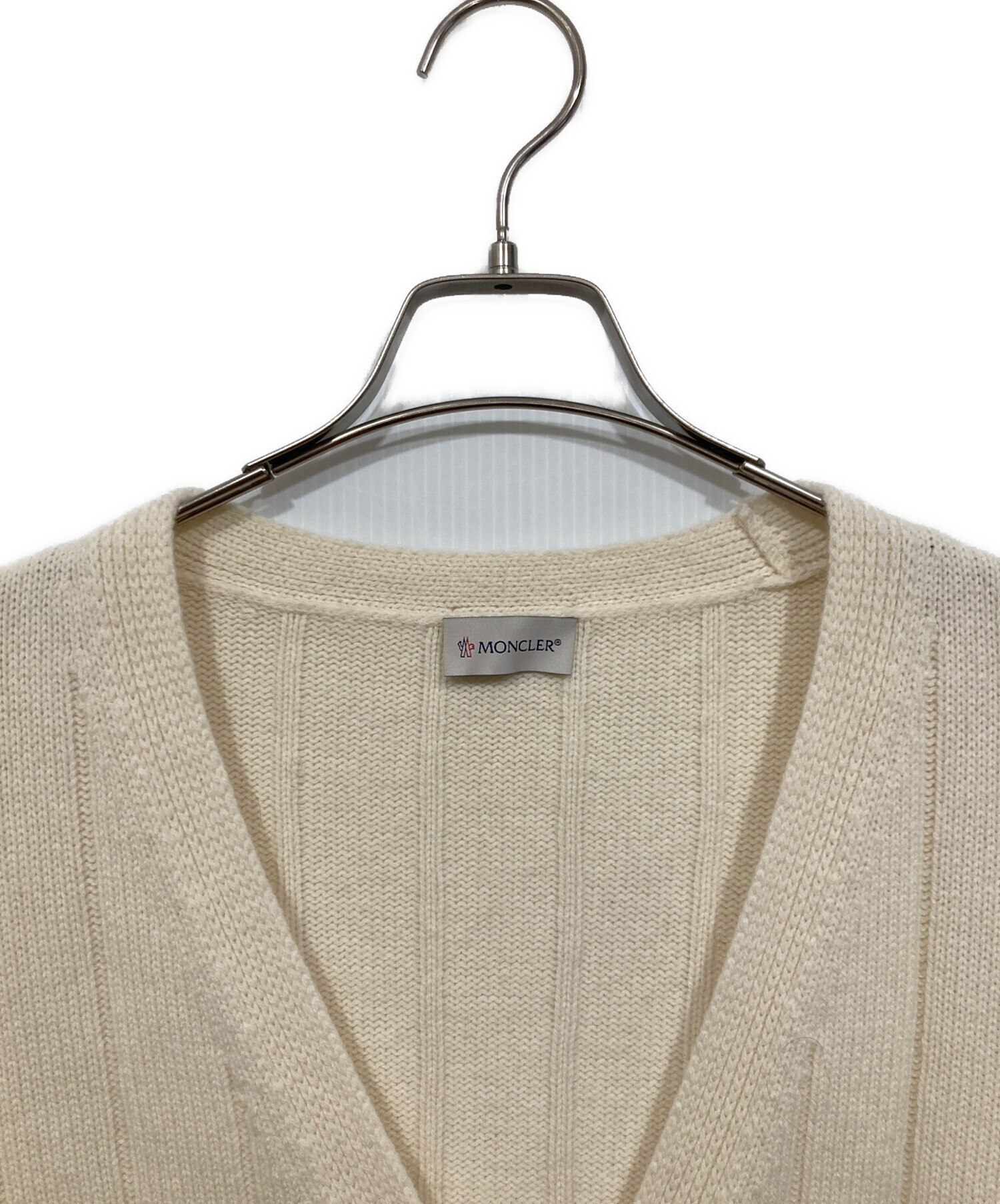 中古・古着通販】MONCLER (モンクレール) ウールカシミアカーディガン