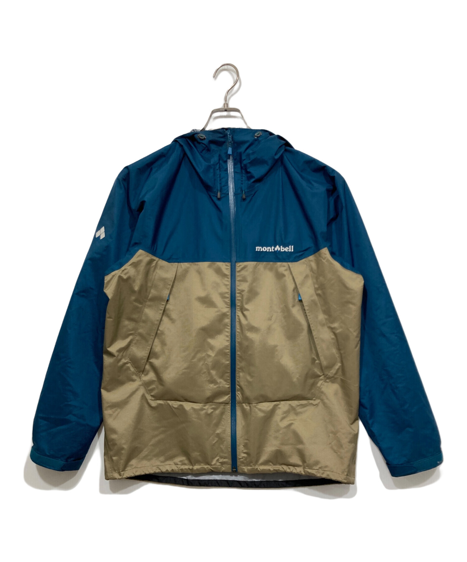mont-bell サンダーパスジャケット ブルー ベージュ XL サンダーパス ジャケット Men's｜モンベル
