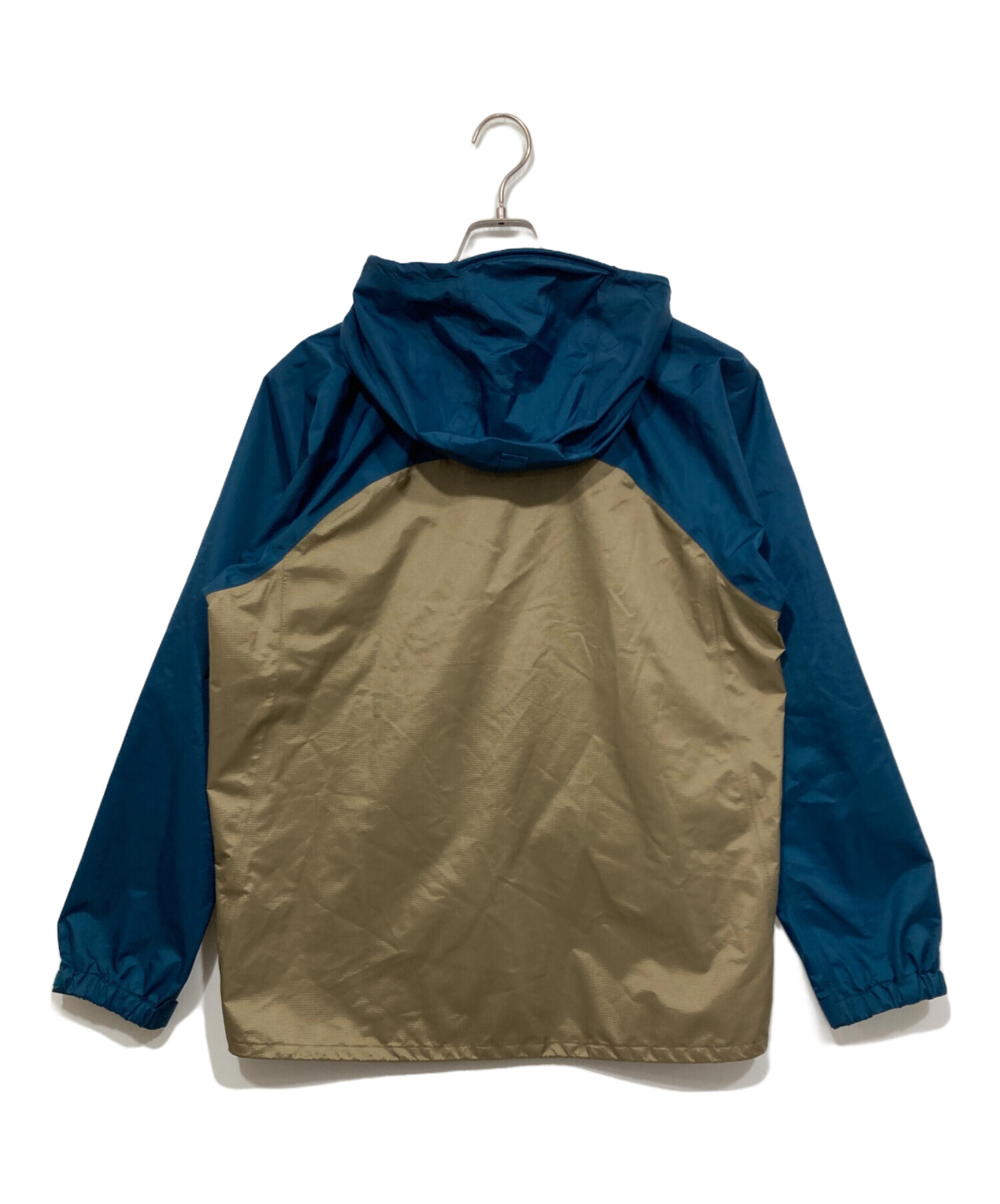 極美品 モンベル サンダーパス ナイロンジャケット ネイビー×ベージュ montbell サンダーパスジャケット 極美品 メンズXL 現行販売品 - メルカリ
