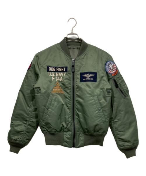 【古着】AVIREX MA-1 ジャケット 中古・古着通販】AVIREX (アヴィレックス) MA-1ジャケット / TOM CAT