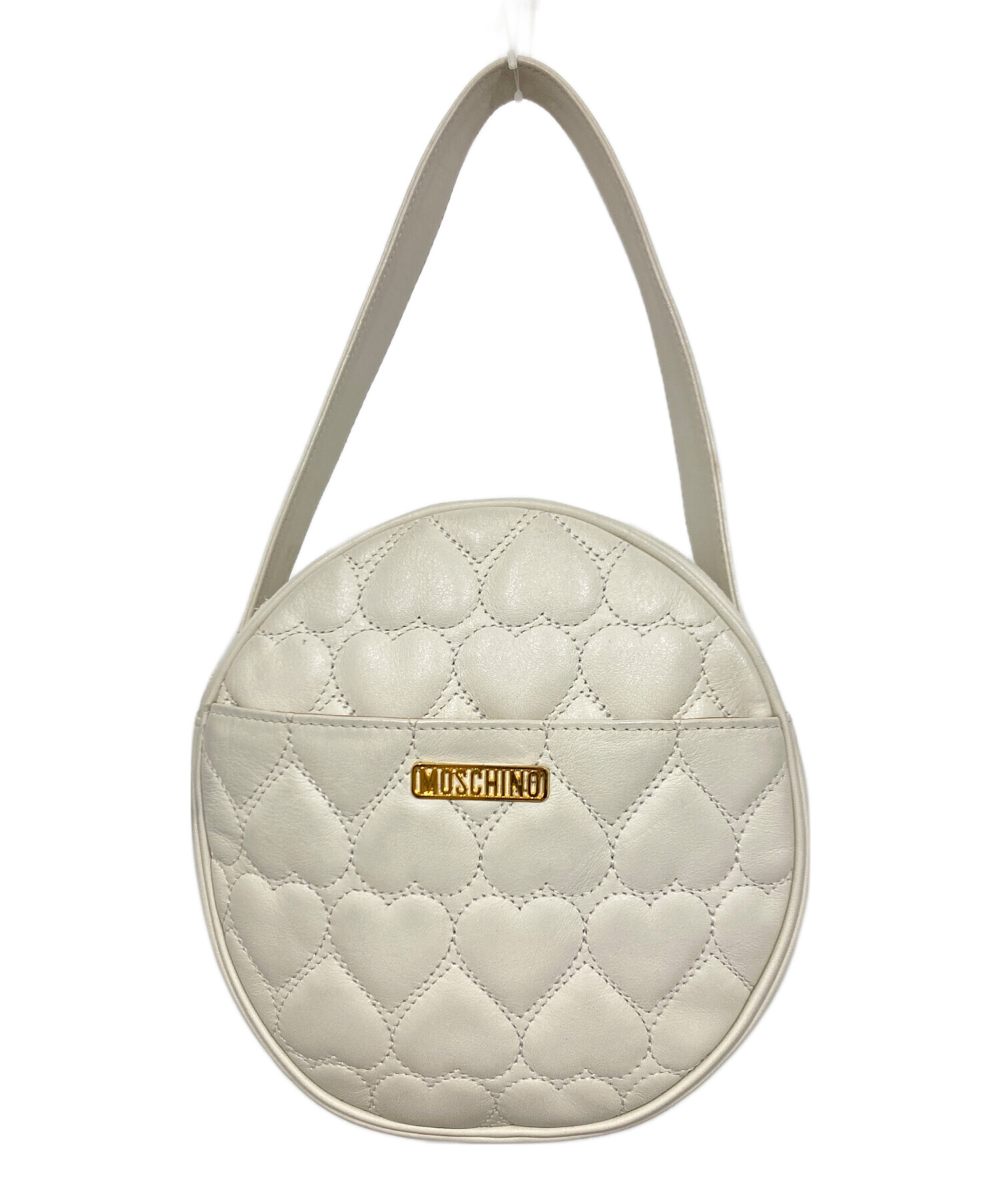 中古・古着通販】MOSCHINO (モスキーノ) キルティングハートサークル 
