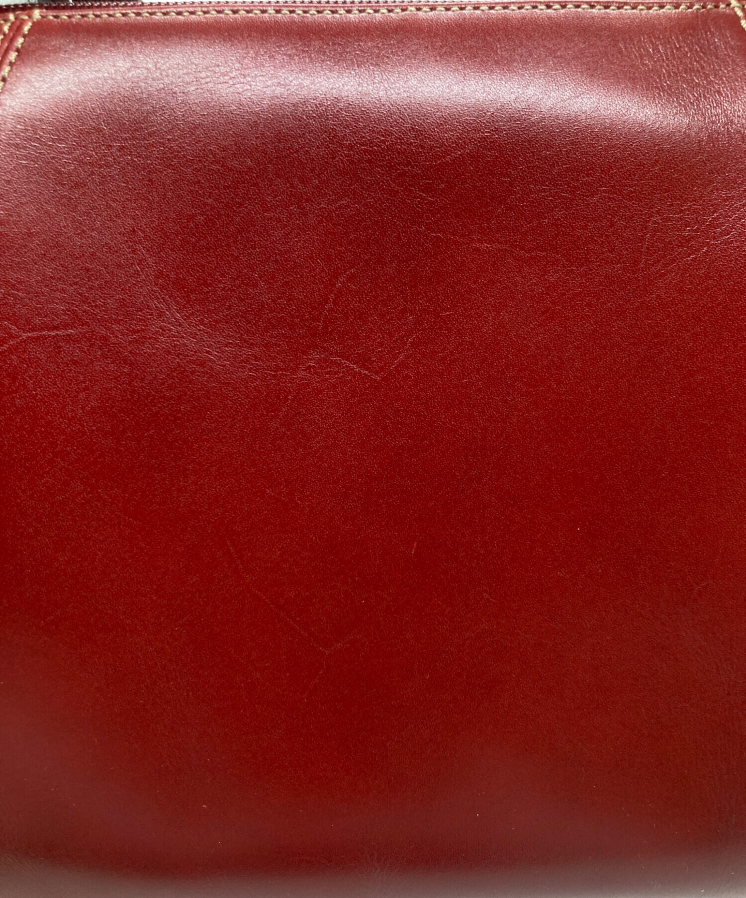 中古・古着通販】HAMANO (ハマノ) レザーショルダーバッグ レッド