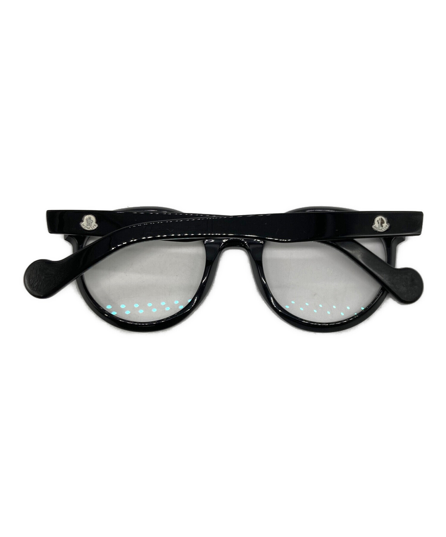 中古・古着通販】MONCLER (モンクレール) 眼鏡 ブラック サイズ:50口21