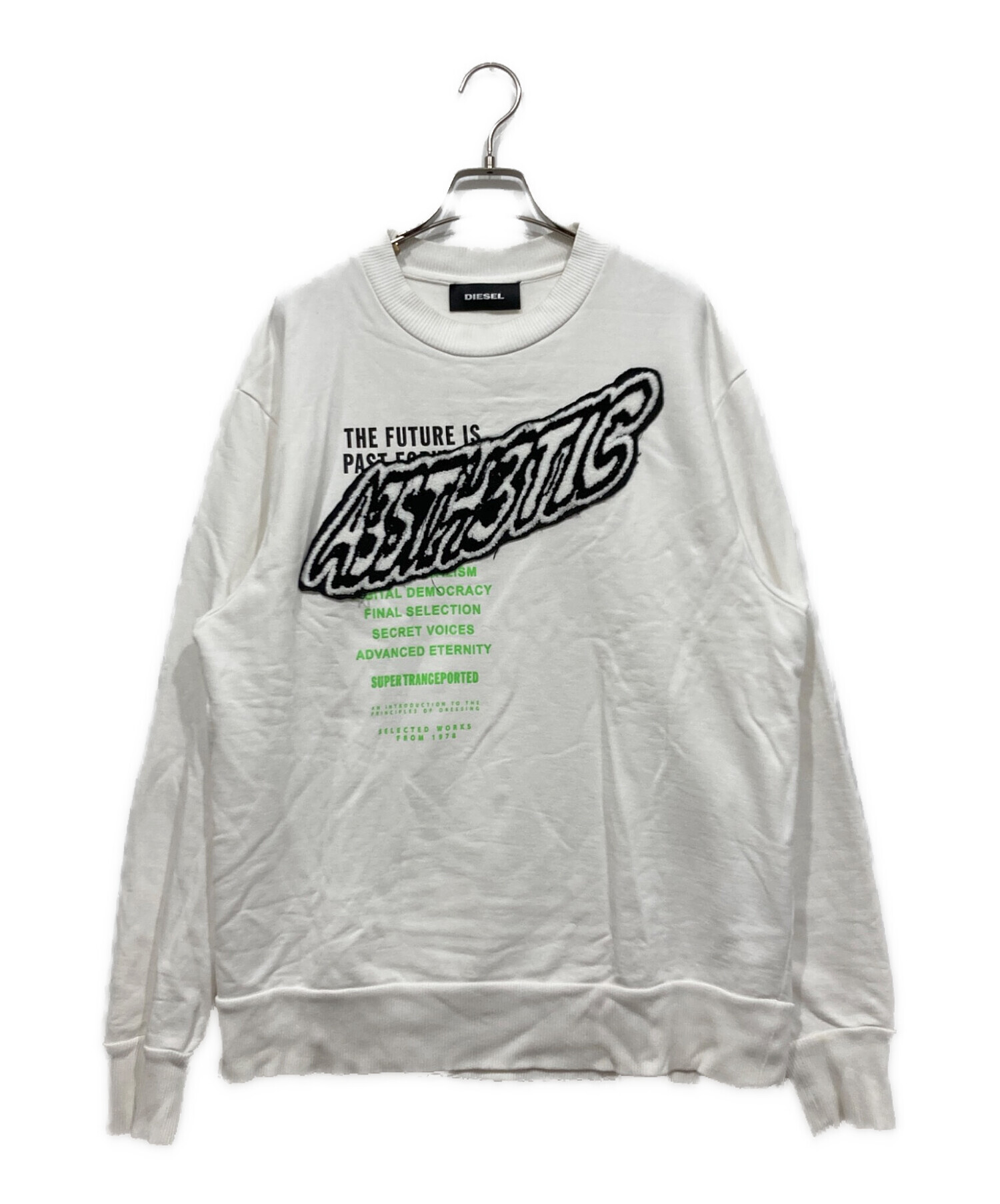 中古・古着通販】DIESEL (ディーゼル) クルーネックスウェット 