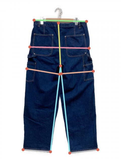 中古・古着通販】NAUTICA (ノーティカ) ダブルニーデニムパンツ ブルー