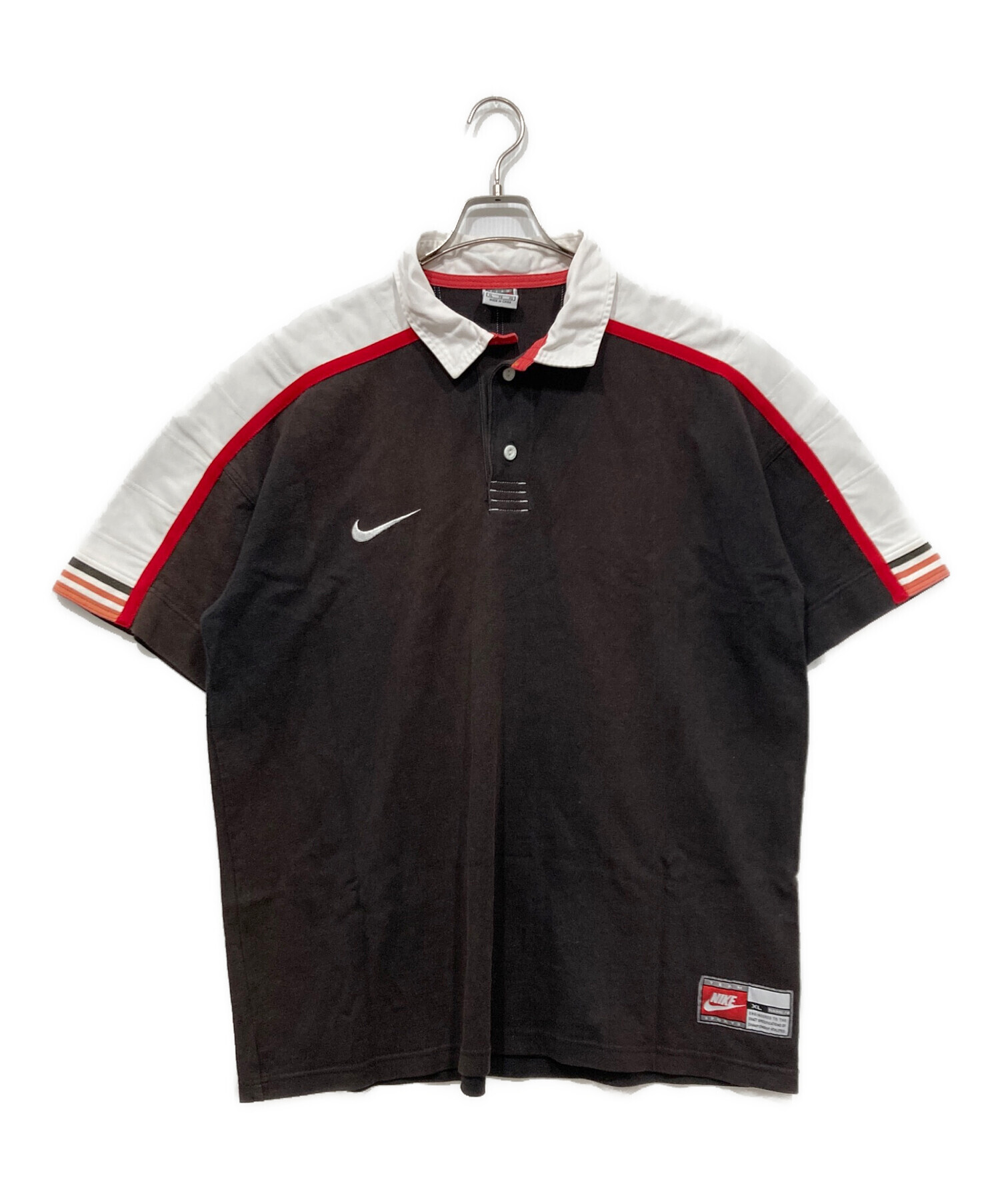 中古・古着通販】NIKE (ナイキ) ポロシャツ ブラウン サイズ:XL 