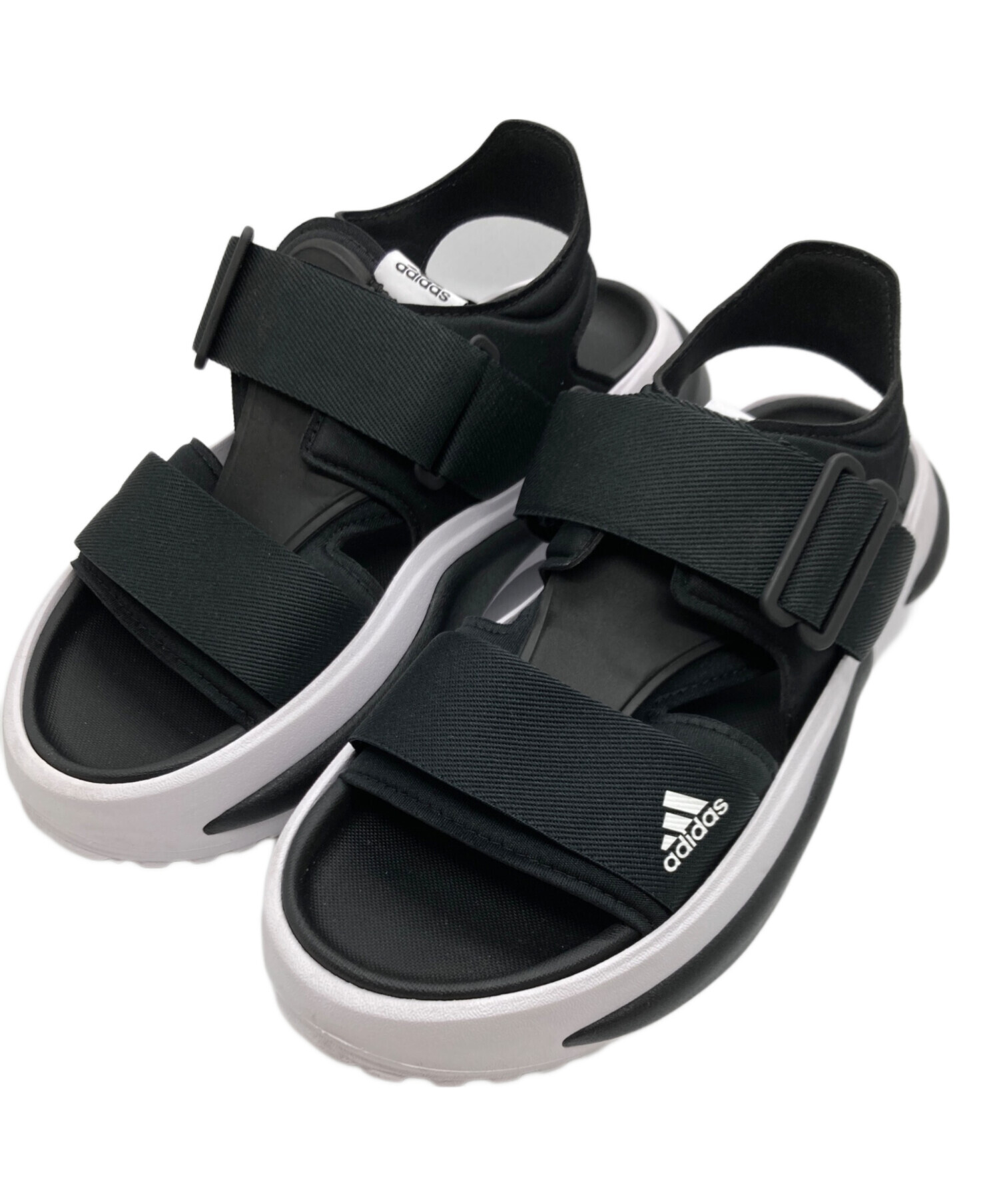  メハナサンダル ブラック 22.5 新品未使用 中古・古着通販】adidas (アディダス) スポーツサンダル / メハナ