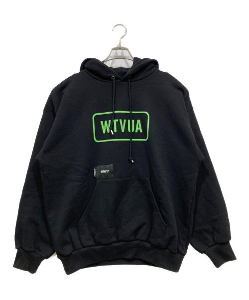 WTAPS ダブルタップス　WTVUA スウェット　ブラック　XL 中古・古着通販】WTAPS (ダブルタップス) WTVUA HOODY COTTON