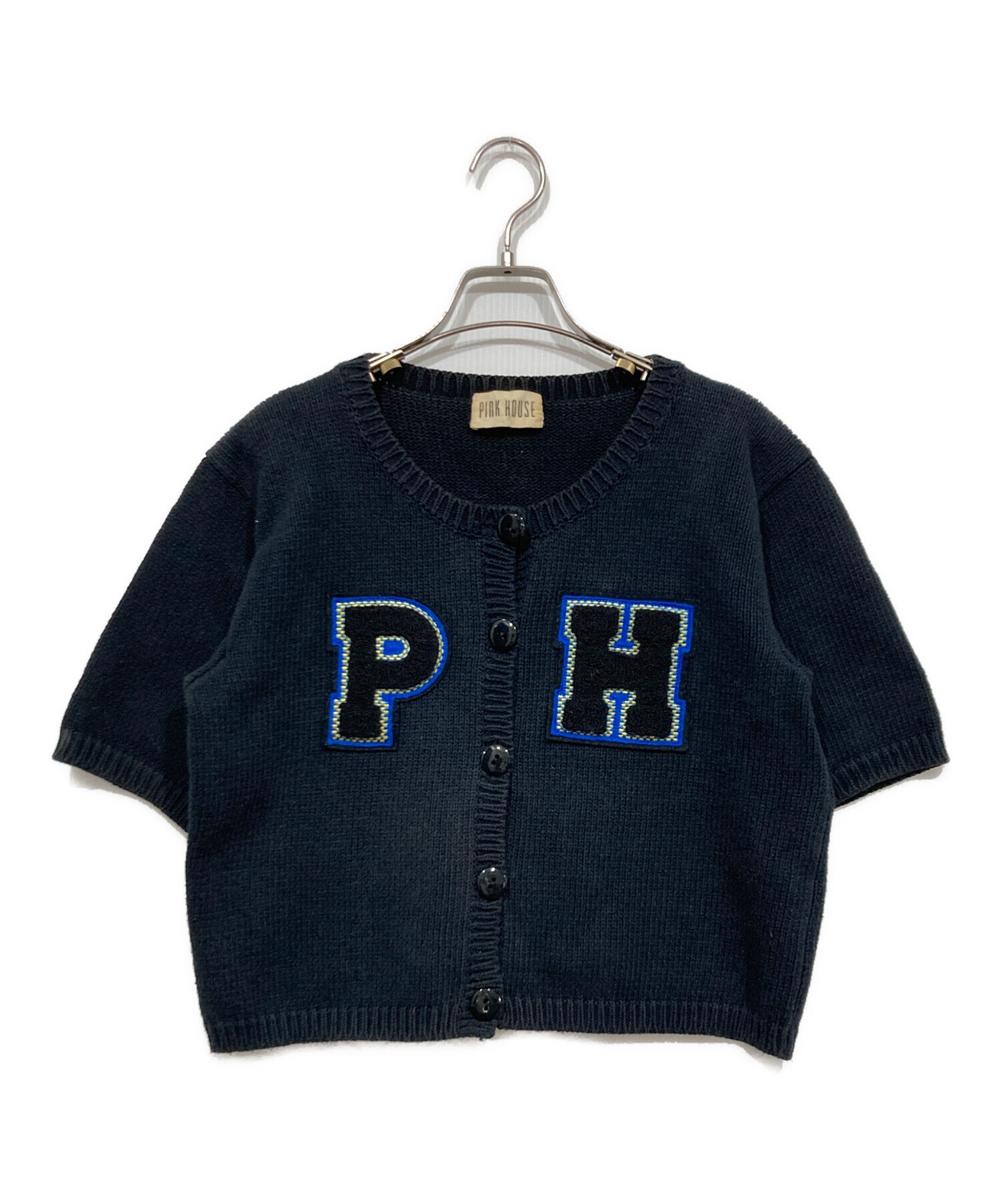 PINK HOUSE 半袖カーディガン PINK HOUSE (ピンクハウス) 半袖