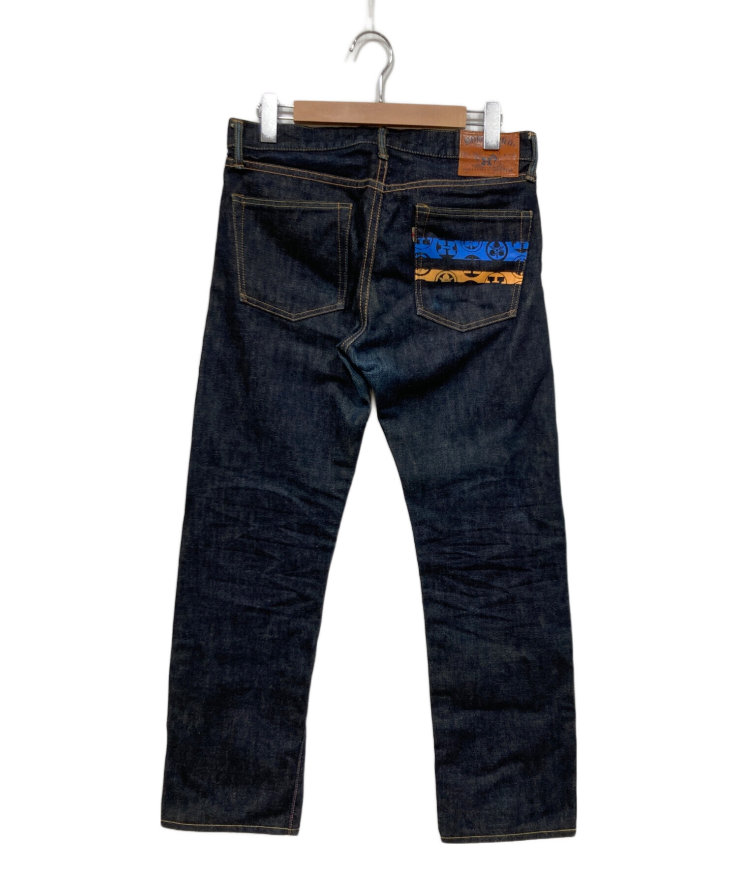 も*く様 桃太郎ジーンズ デニム　W32 Momotaroジーンズ W32 中古・古着通販】MOMOTARO JEANS (桃太郎