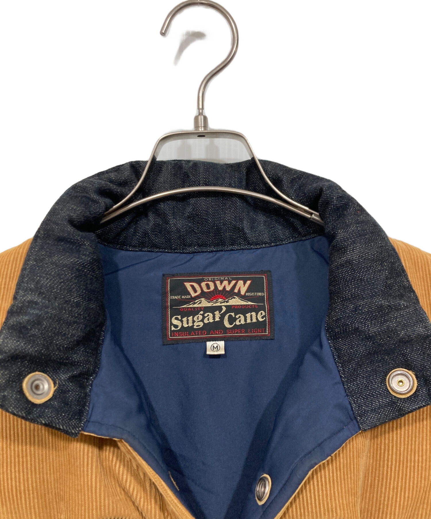 中古・古着通販】SUGAR CANE (シュガーケーン) デニムダウンベスト