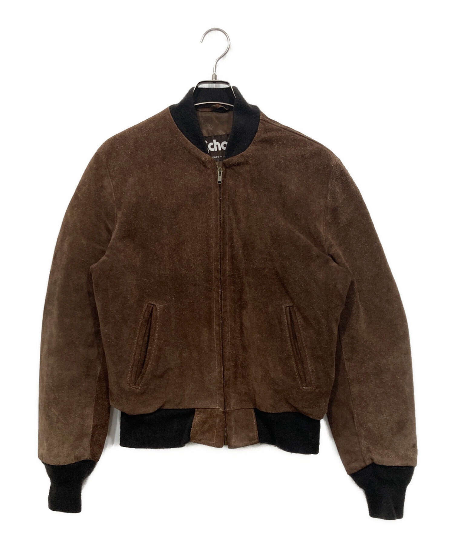 Schott スエードジャケット サイズ38 中古・古着通販】Schott (ショット) スウェードジャケット