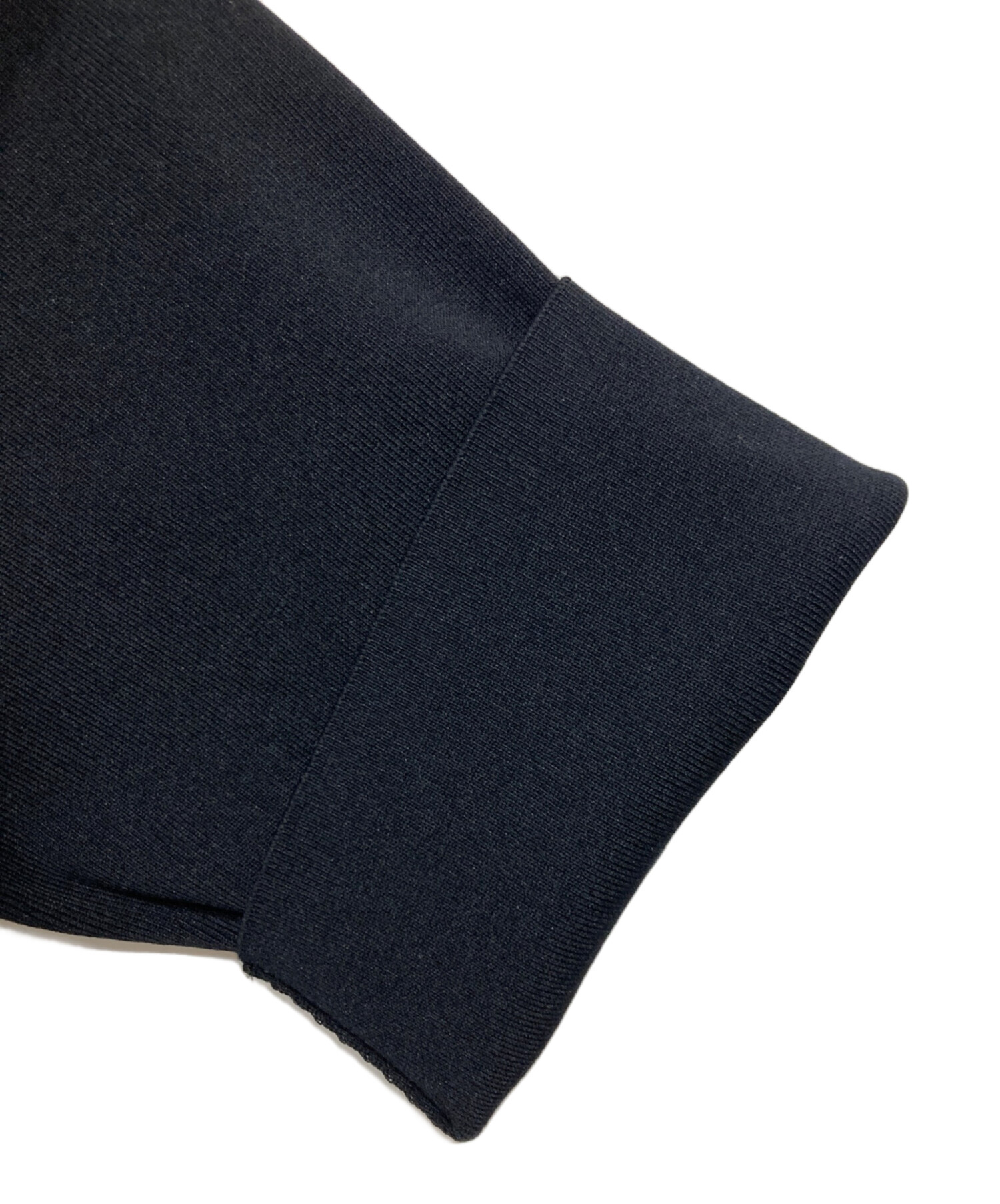 【美品】  NOBLE / ノーブル | 2023SS | ショルダーパッド ニット | F | ブラック | レディース 中古・古着通販】Noble (ノーブル) ショルダーパッドニット ブラック