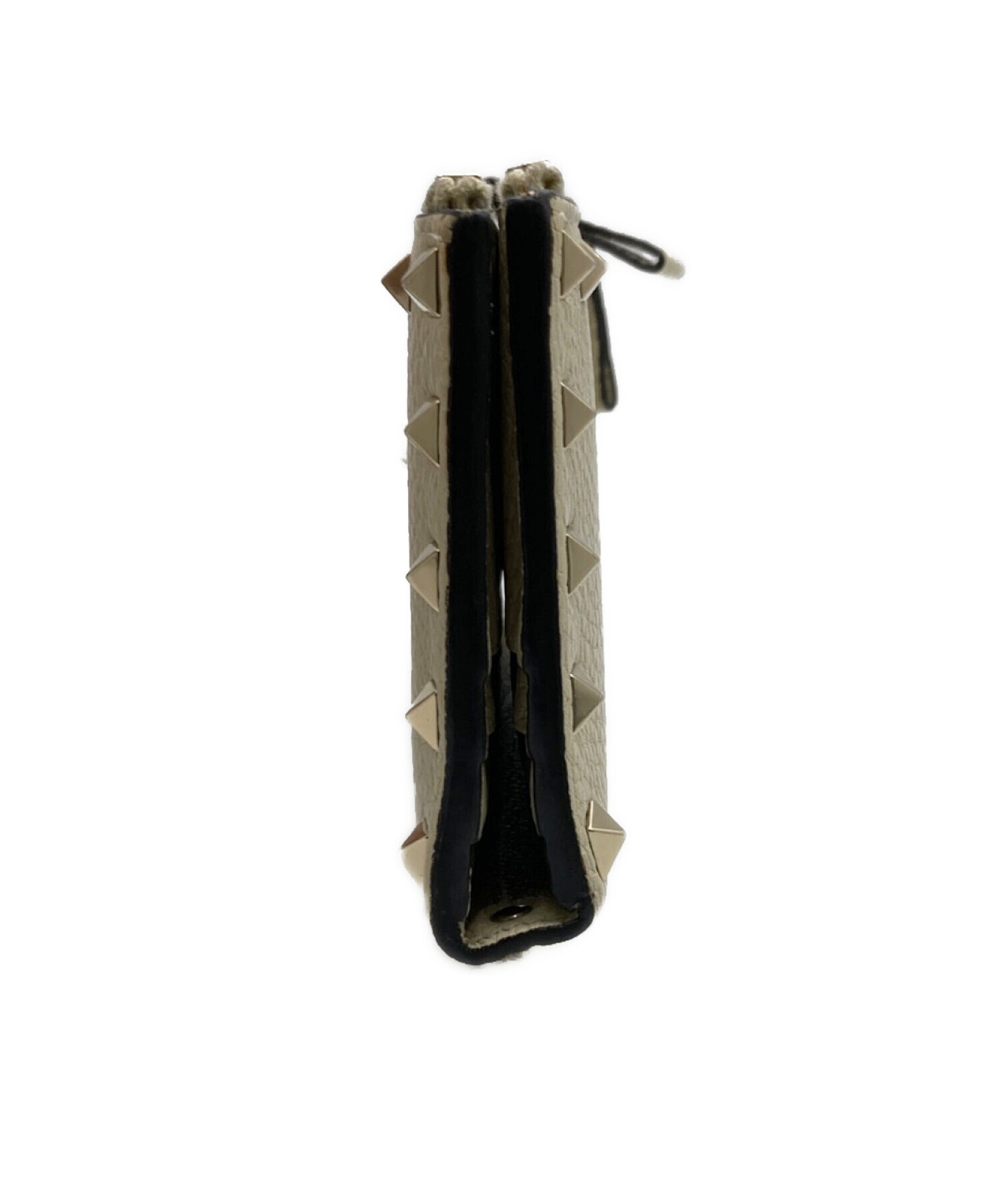 中古・古着通販】VALENTINO (ヴァレンティノ) ロックスタッズ2つ折り長