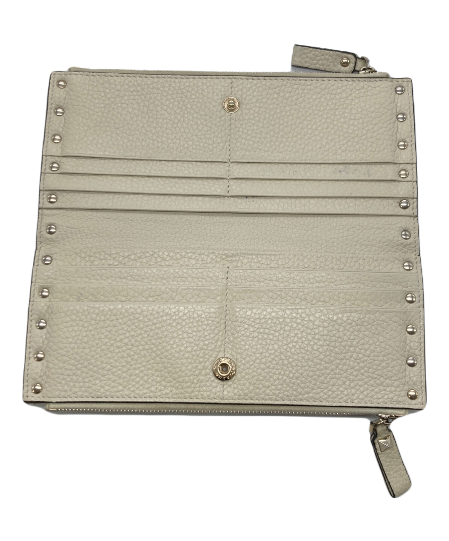 中古・古着通販】VALENTINO (ヴァレンティノ) ロックスタッズ2つ折り長