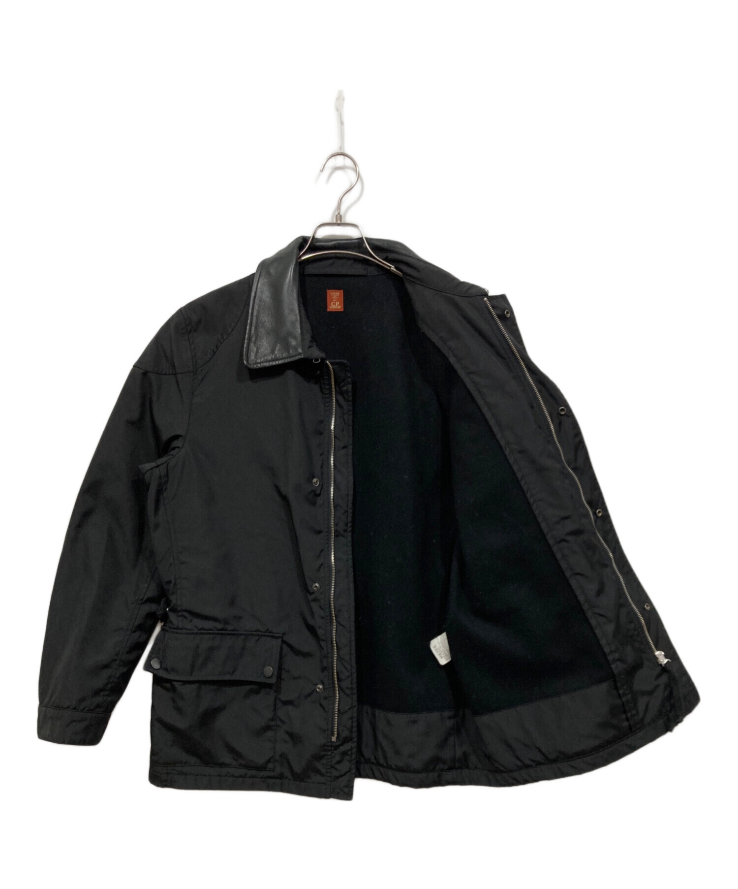 中古・古着通販】C.P COMPANY (シーピーカンパニー) レザー切替