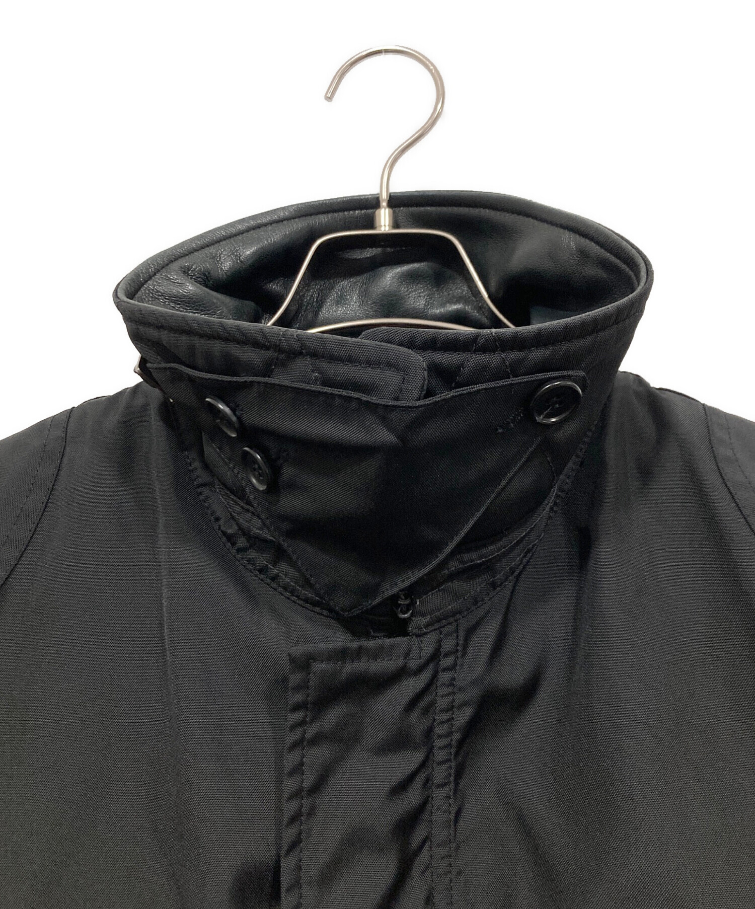 中古・古着通販】C.P COMPANY (シーピーカンパニー) レザー切替