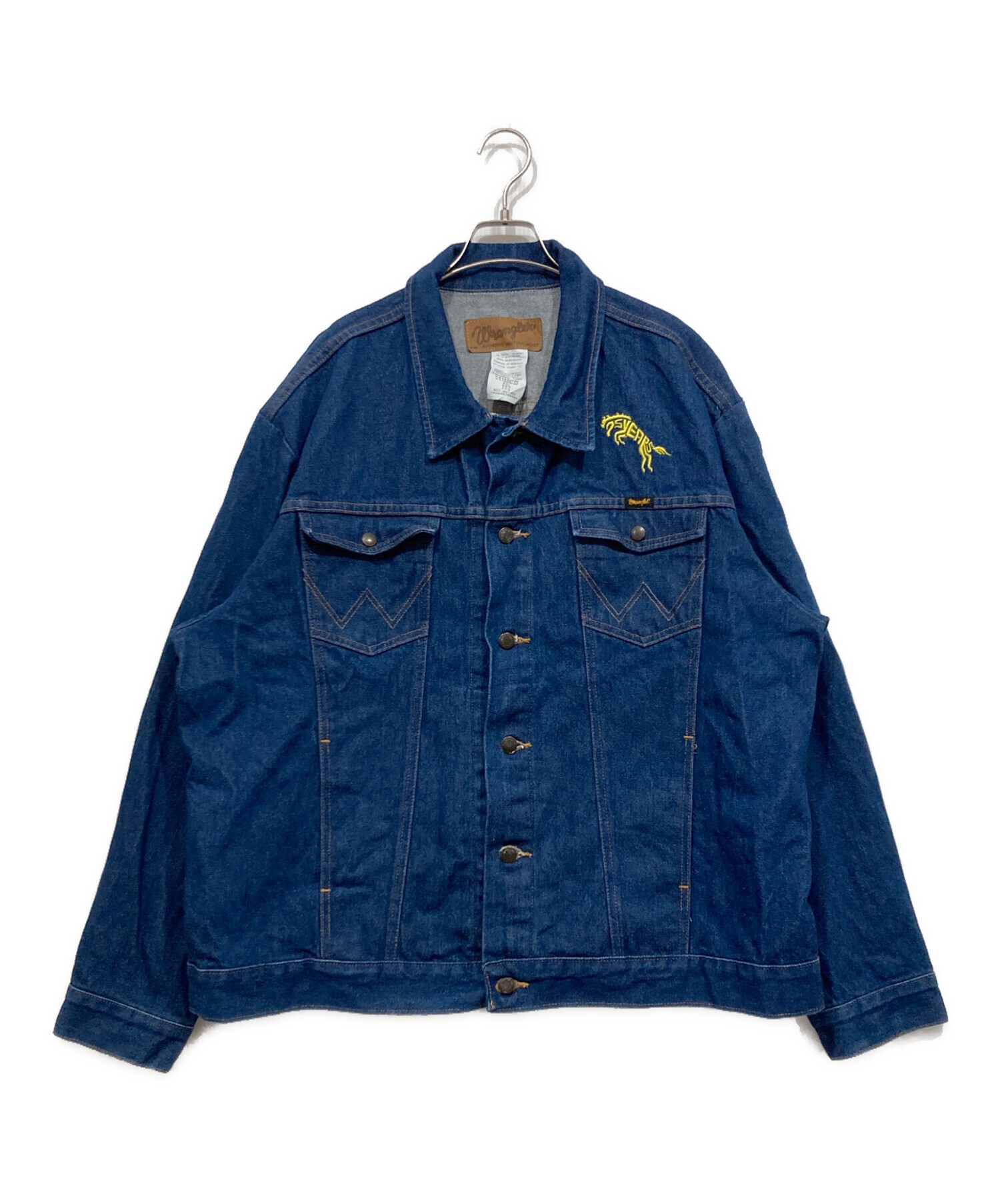 中古・古着通販】Wrangler (ラングラー) デニムジャケット インディゴ 