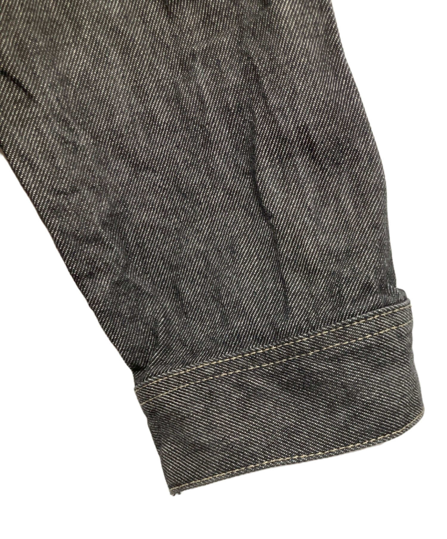 中古・古着通販】ROCA WEAR (ロカウェア) デニムジャケット グレー