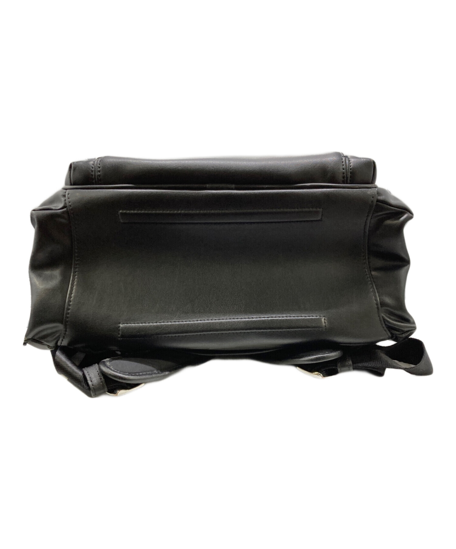 中古・古着通販】TUMI (トゥミ) レザーリュック ブラック｜ブランド 