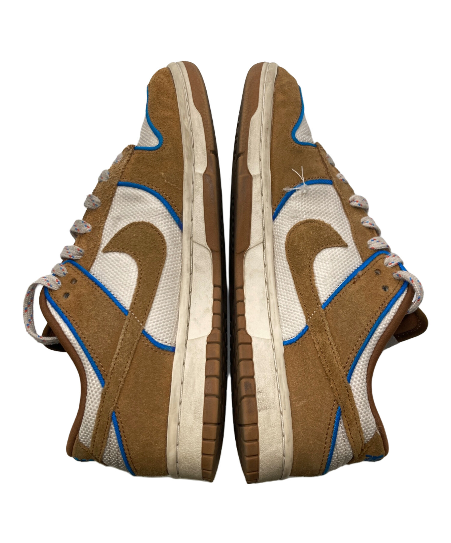 中古・古着通販】NIKE (ナイキ) DUNK LOW RETRO PRM ブラウン×ブルー 