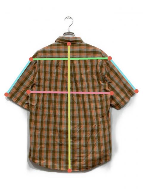 中古・古着通販】stussy (ステューシー) チェックシャツ ブラウン