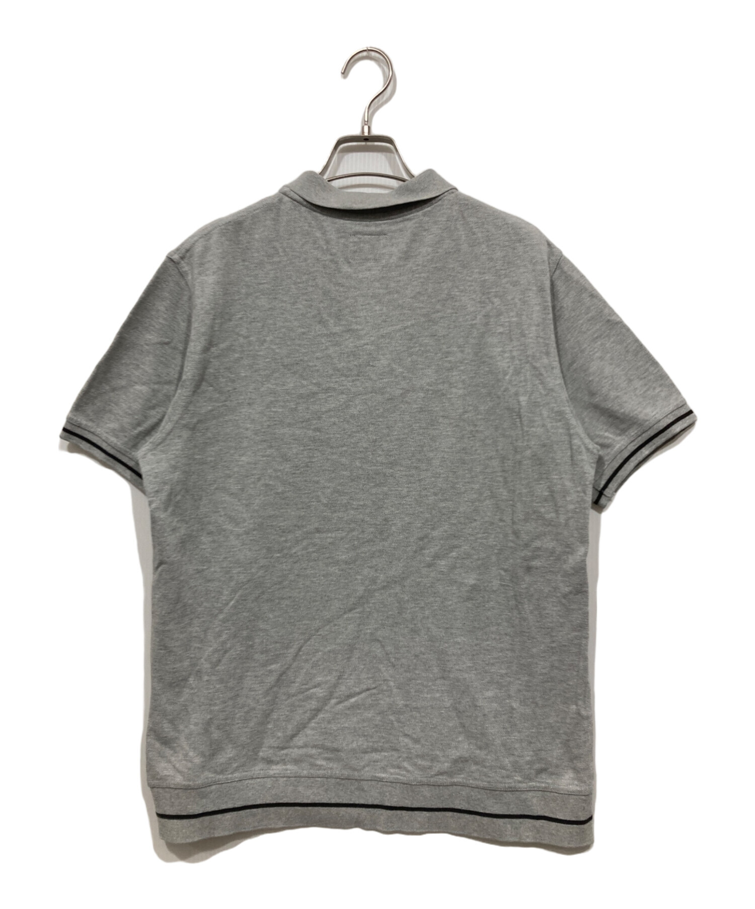 中古・古着通販】stussy (ステューシー) 半袖ポロシャツ グレー サイズ 