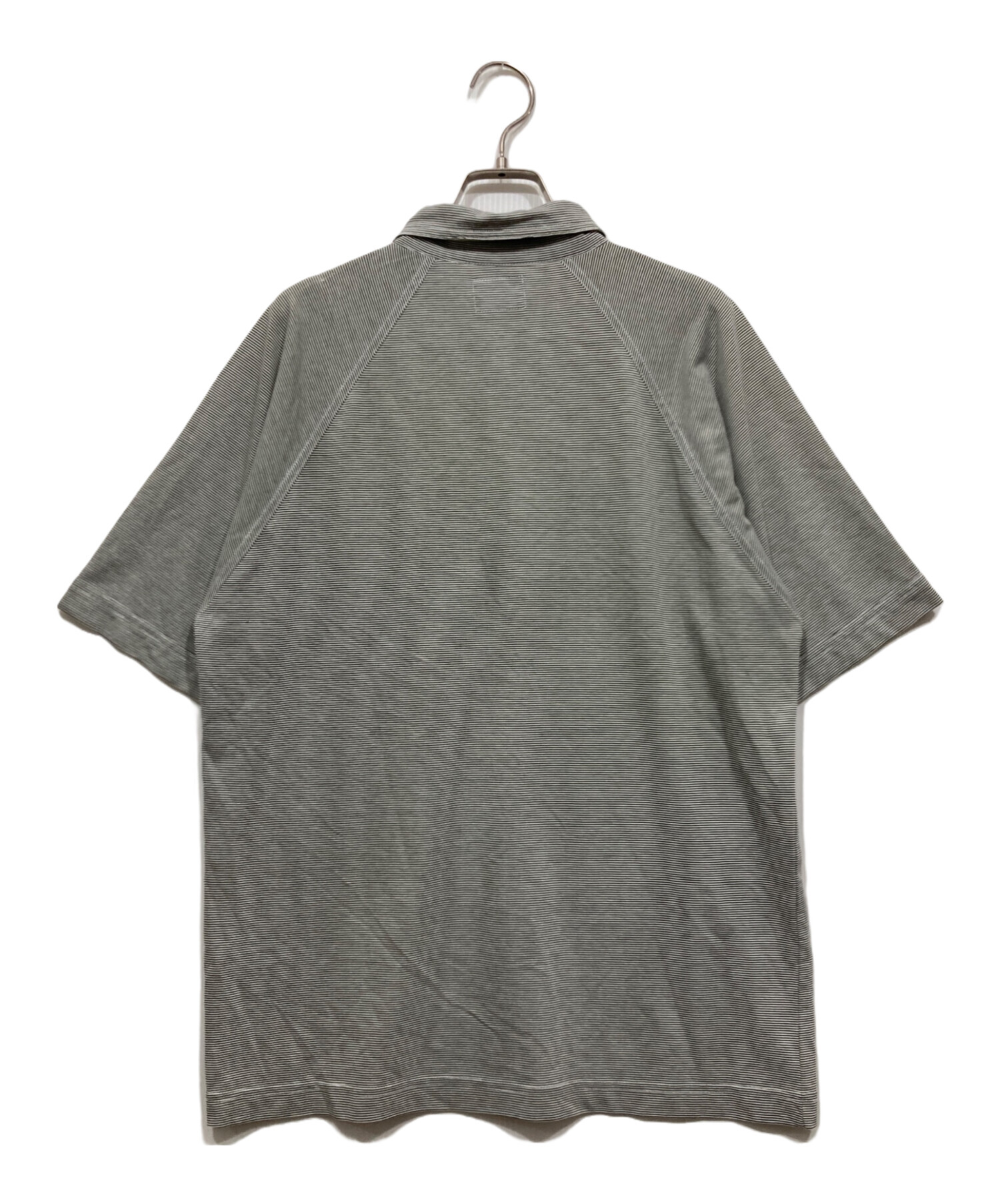 中古・古着通販】stussy (ステューシー) 半袖ポロシャツ グレー サイズ 