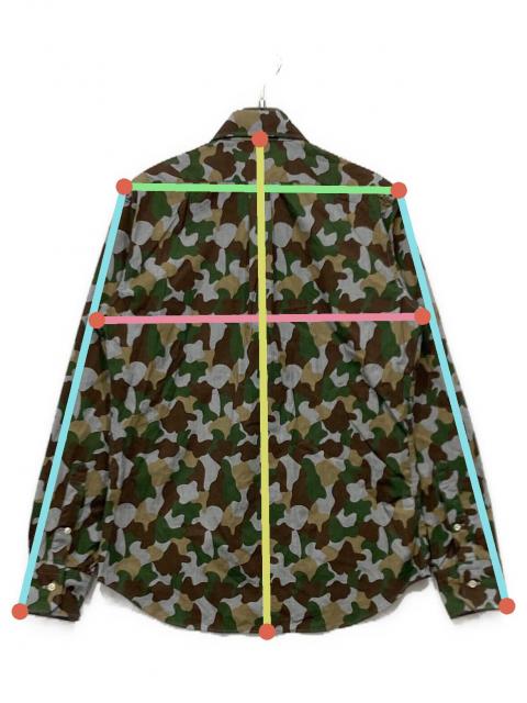 中古・古着通販】Psycho Bunny (サイコ バニー) カモフラージュシャツ